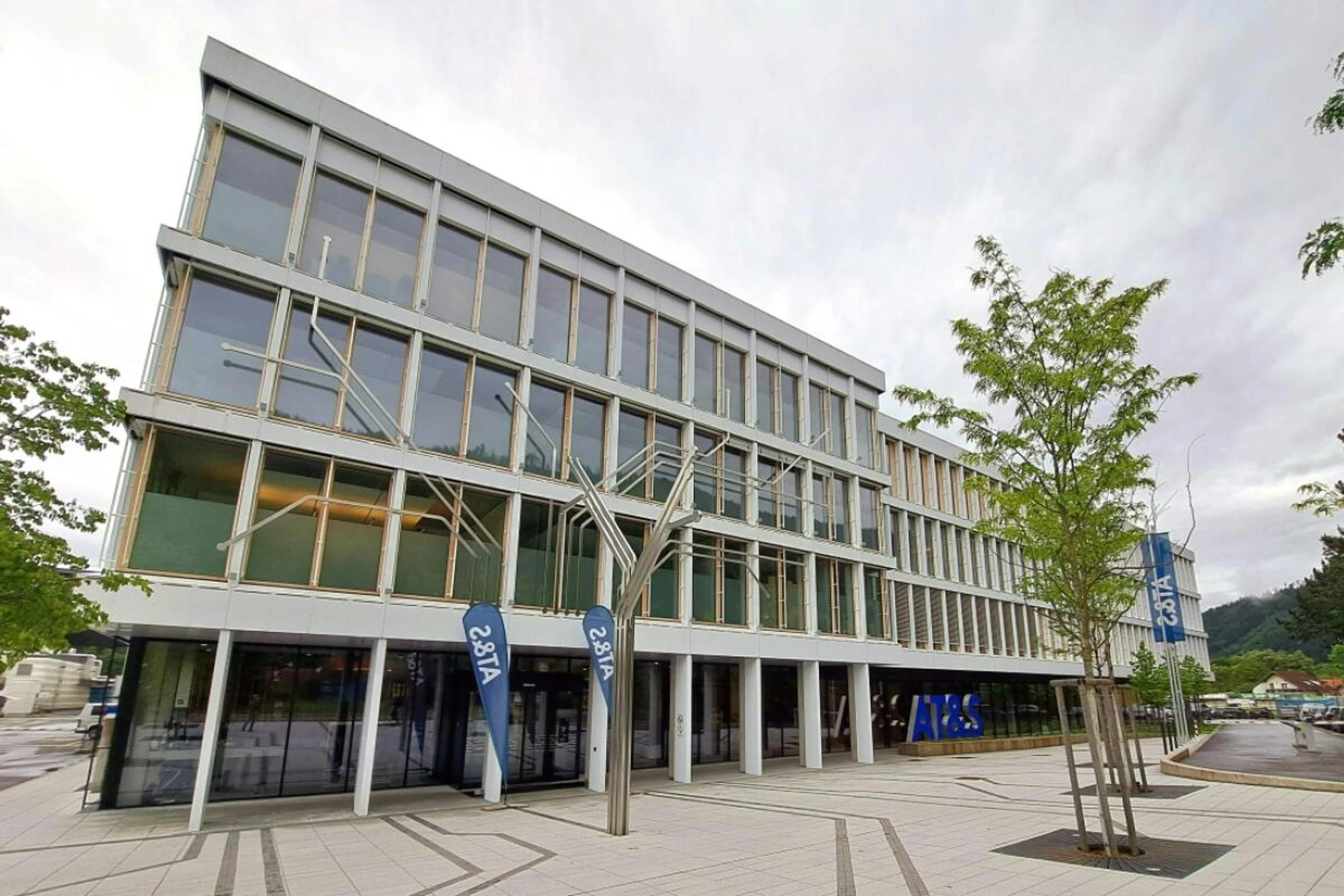 Am Hauptsitz in Leoben wurde bereits kräftig ausgebaut