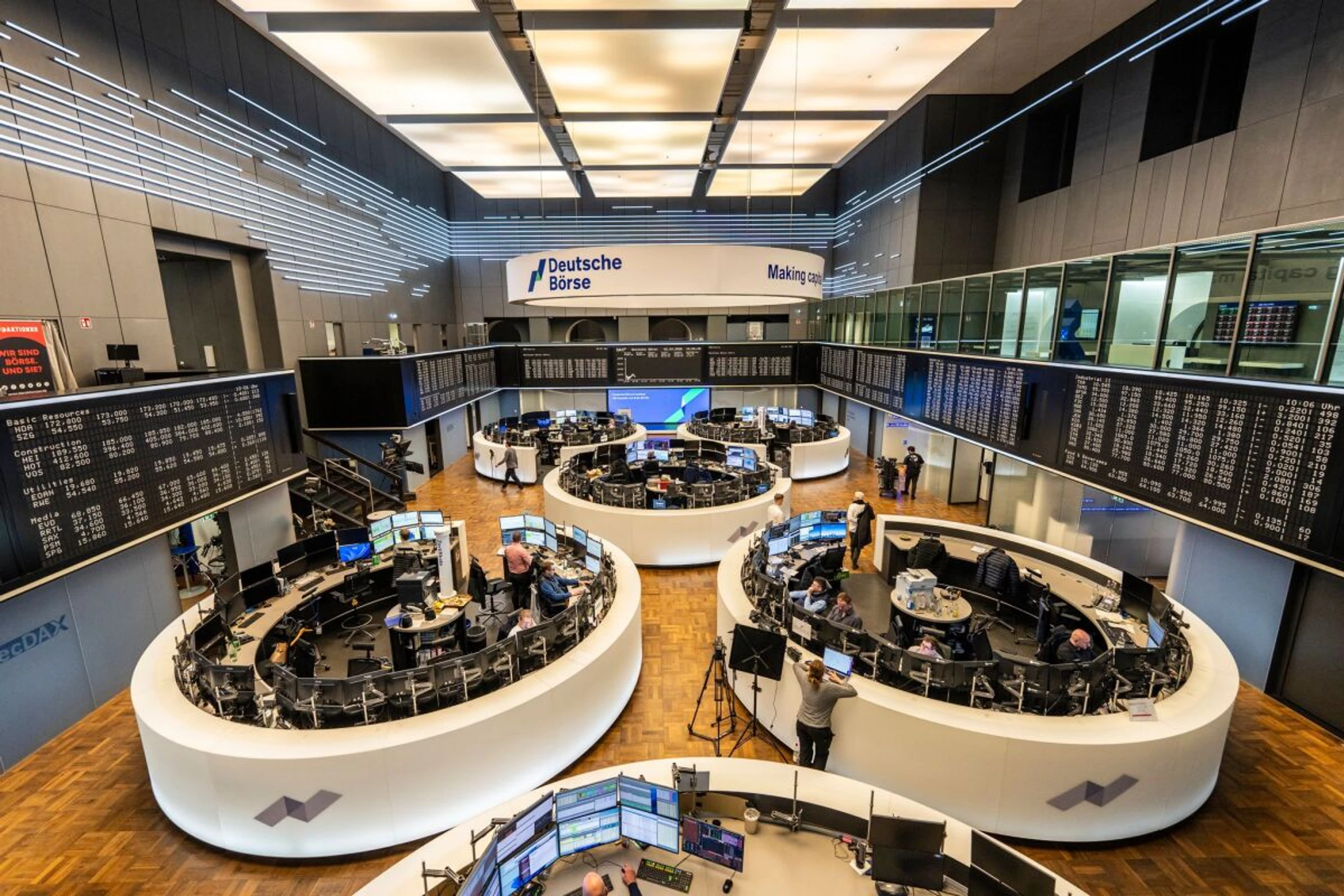 Europas Börsen zum Wochenauftakt auf Talfahrt