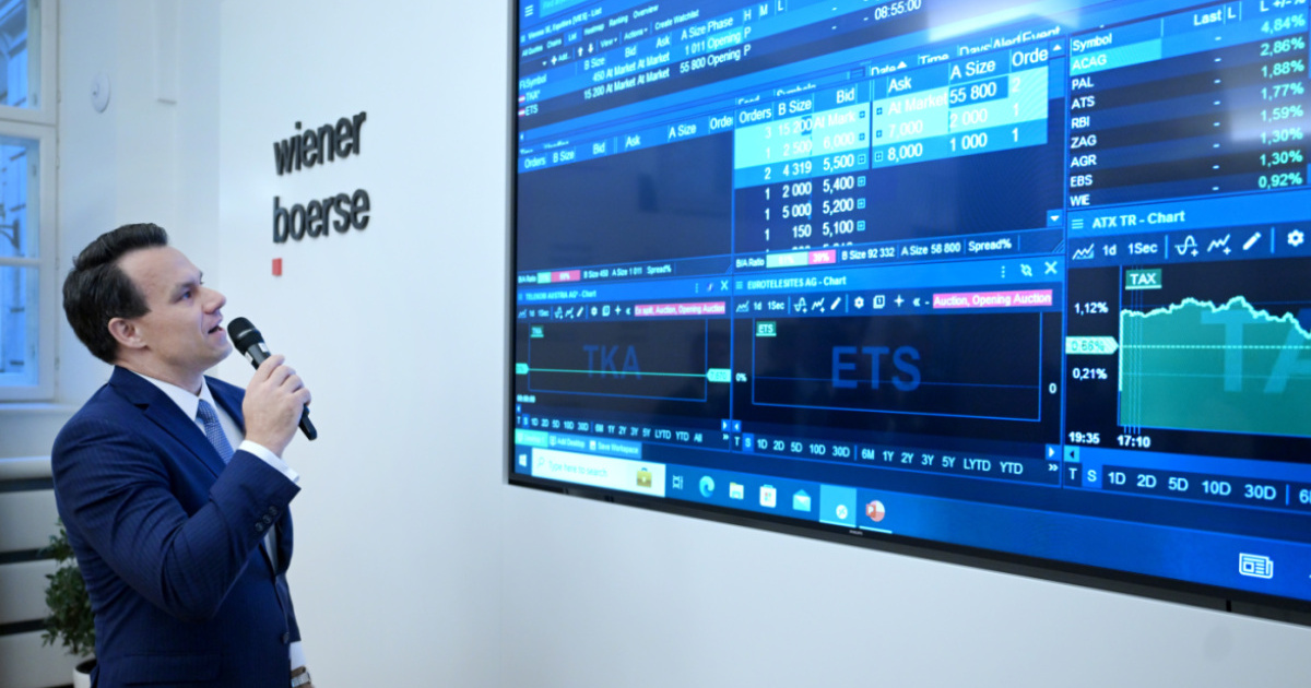 Wiener Börse startet im Plus, ATX legt 0,45 Prozent zu - trend.at