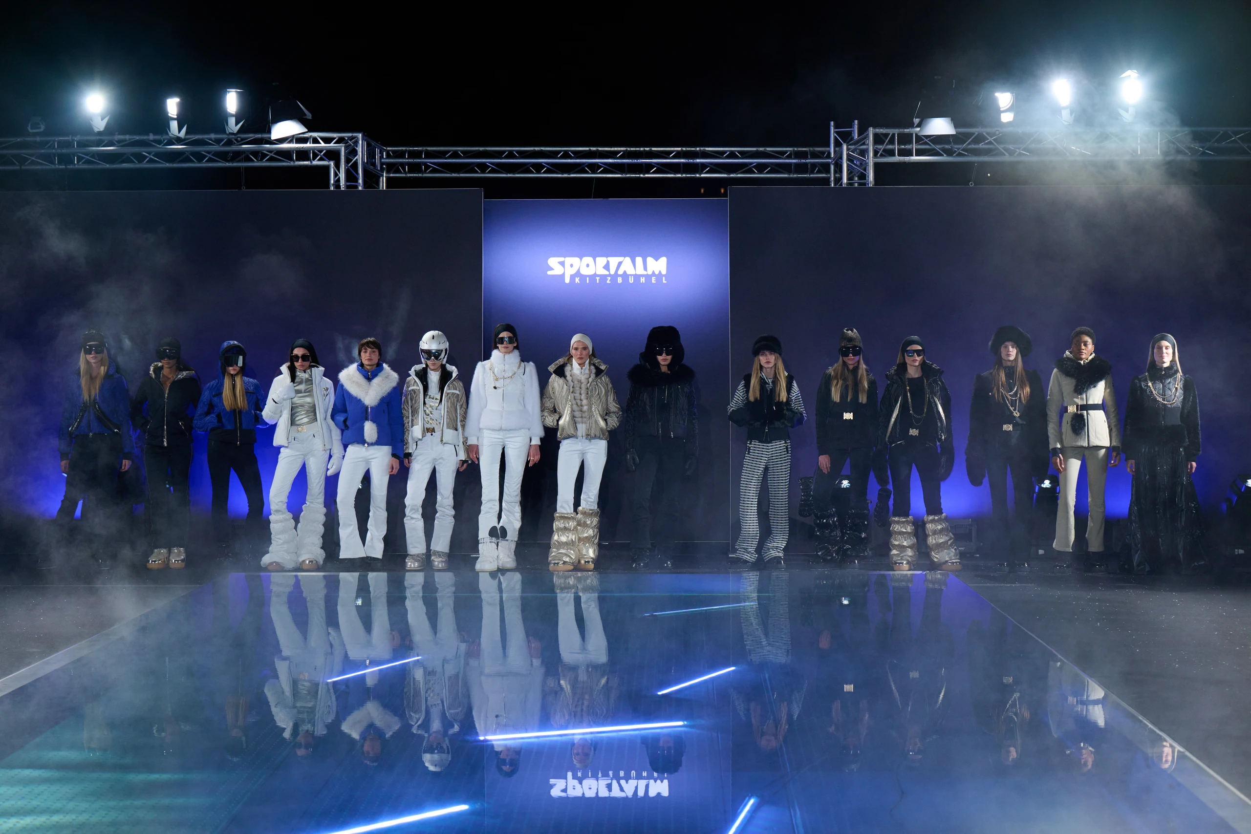 Frauen in Winter Outfits