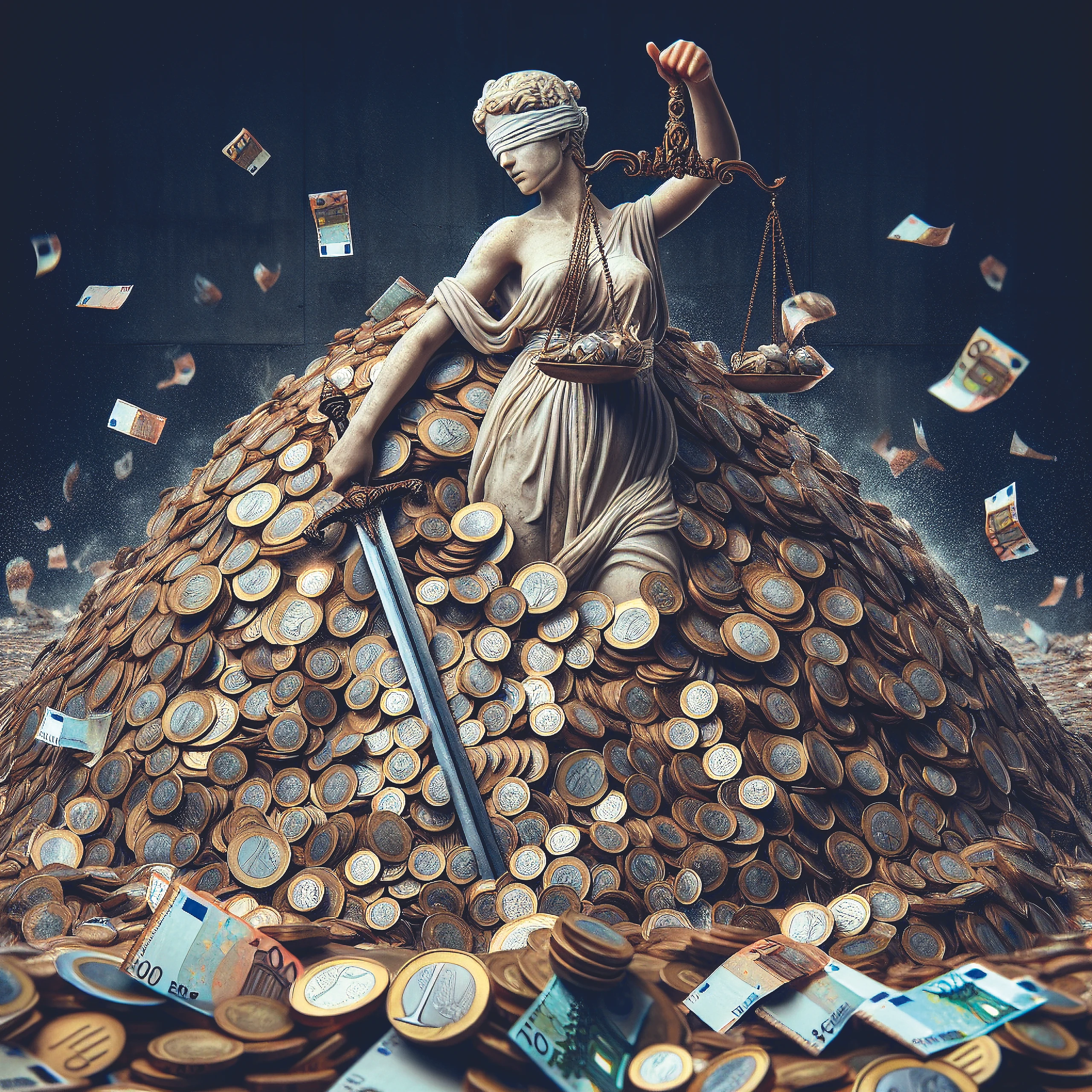 Geld Maschine Justiz