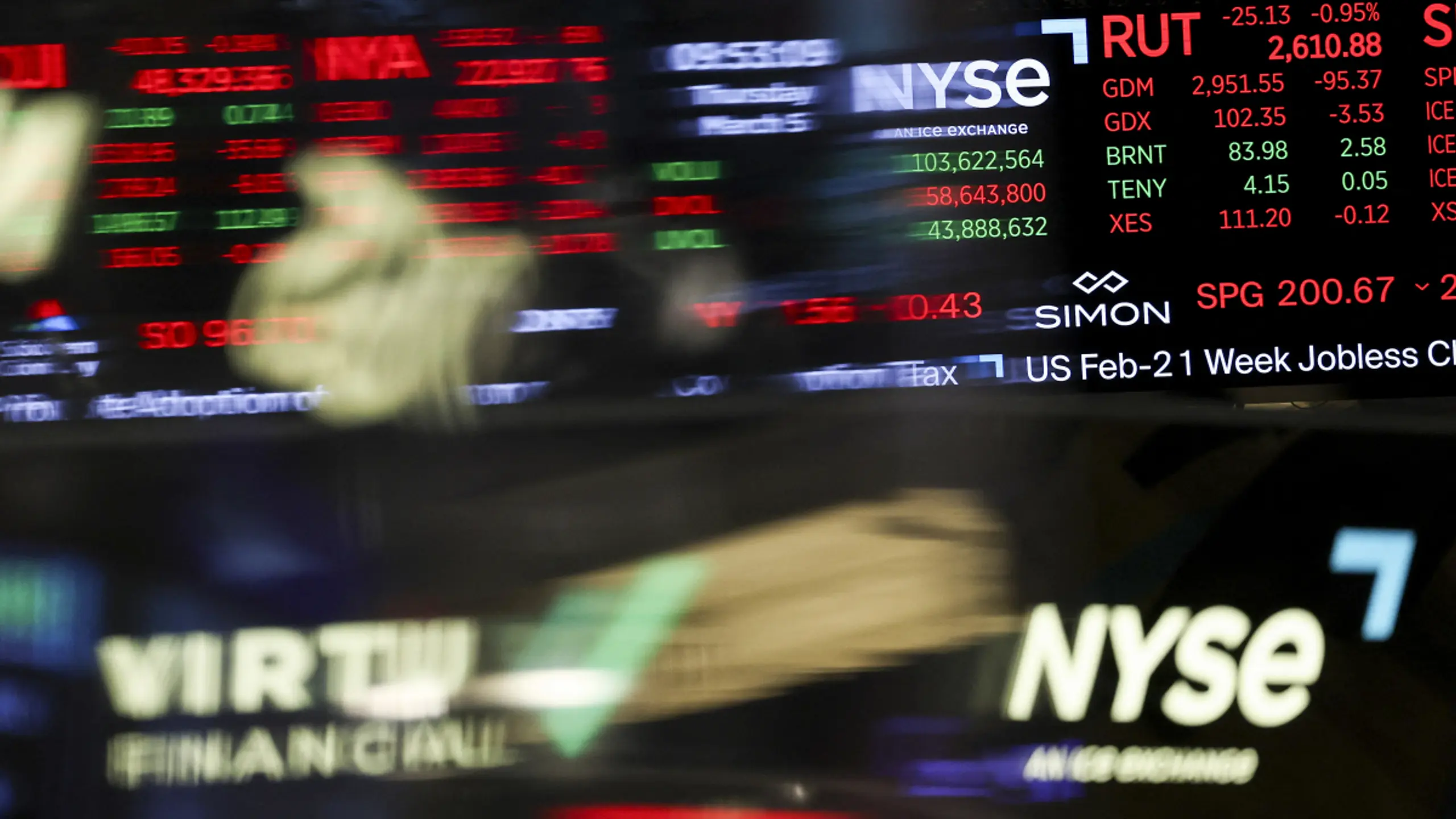 Dow Jones mit satten Verlusten von 1,61 Prozent