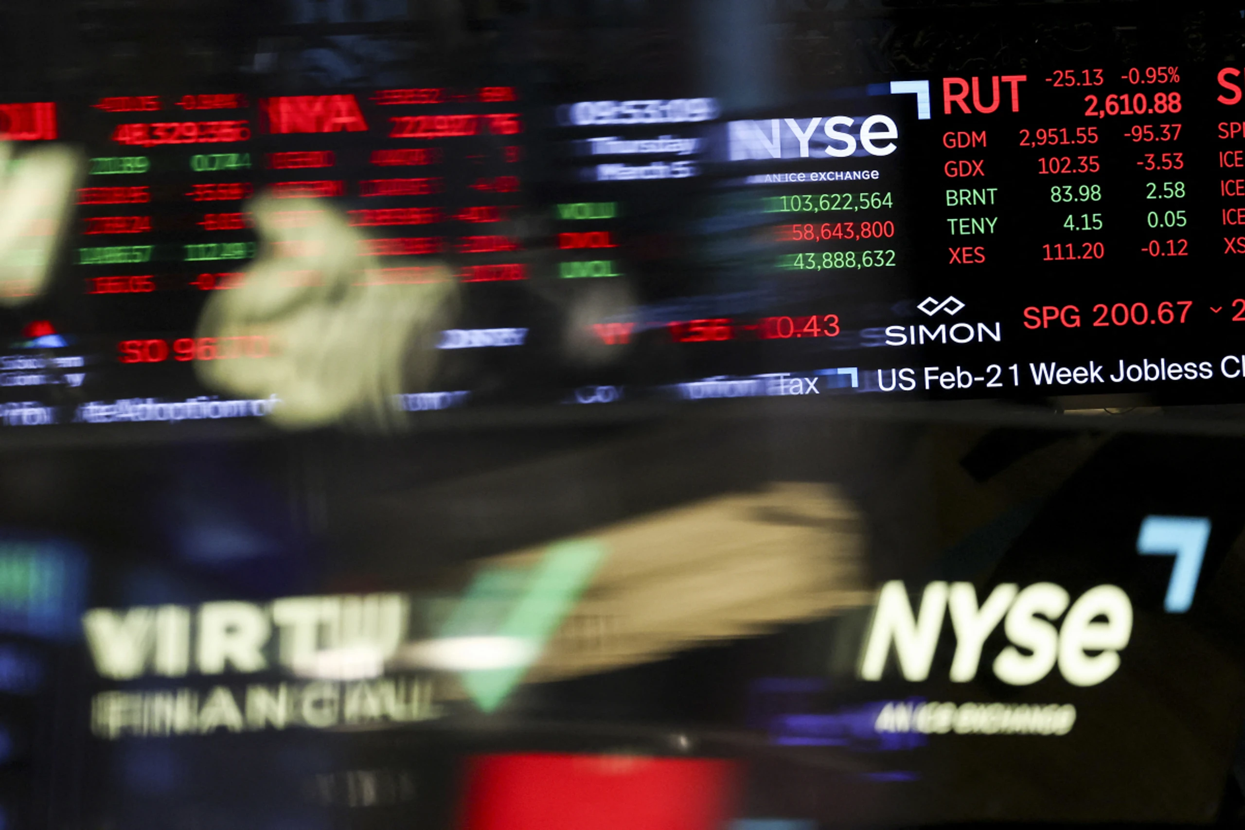 Dow Jones mit satten Verlusten von 1,61 Prozent