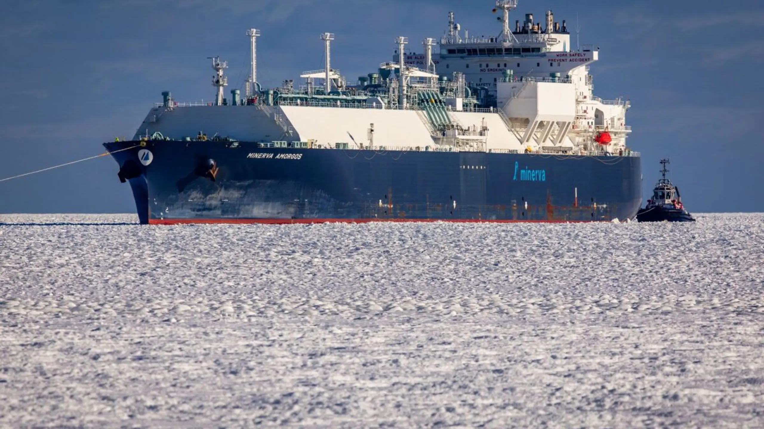 ++ ARCHIVBILD ++ Transport von Flüssiggas ist faktisch zum Erliegen gekommen