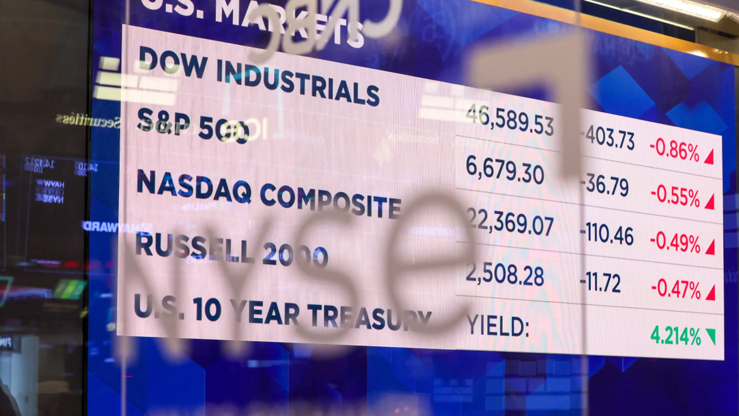 © AFP, ANGELA WEISS, APA Schwache Stimmung an der Wall Street