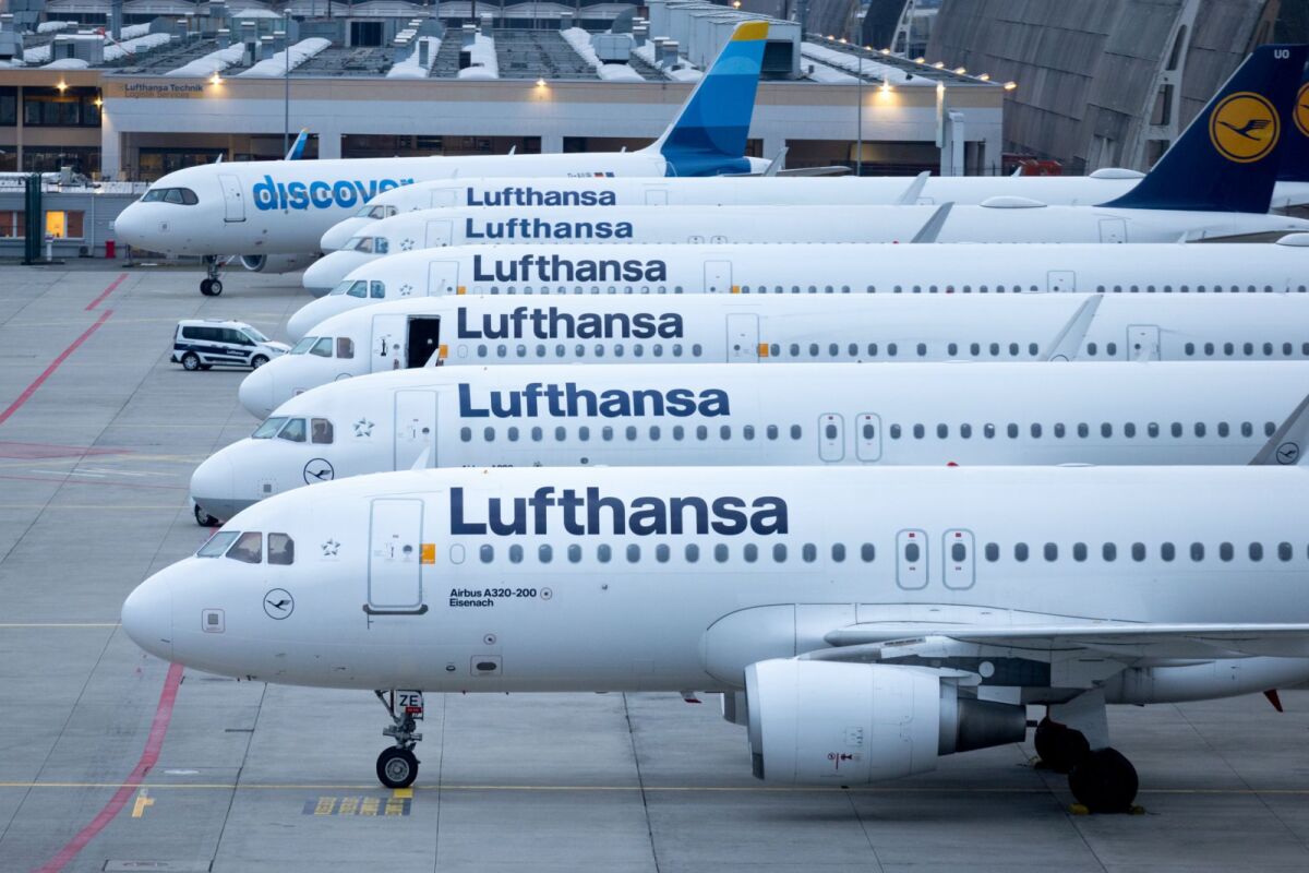 ++ ARCHIVBILD ++ Hoffnung für Lufthansa-Passagiere kurz vor den Osterferien