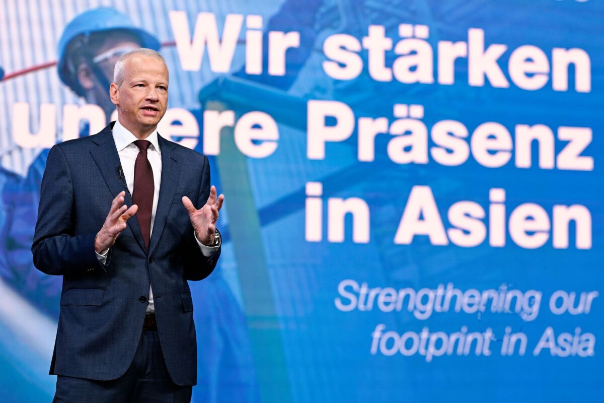 ++ ARCHIVBILD ++ BASF-Chef Markus Kamieth