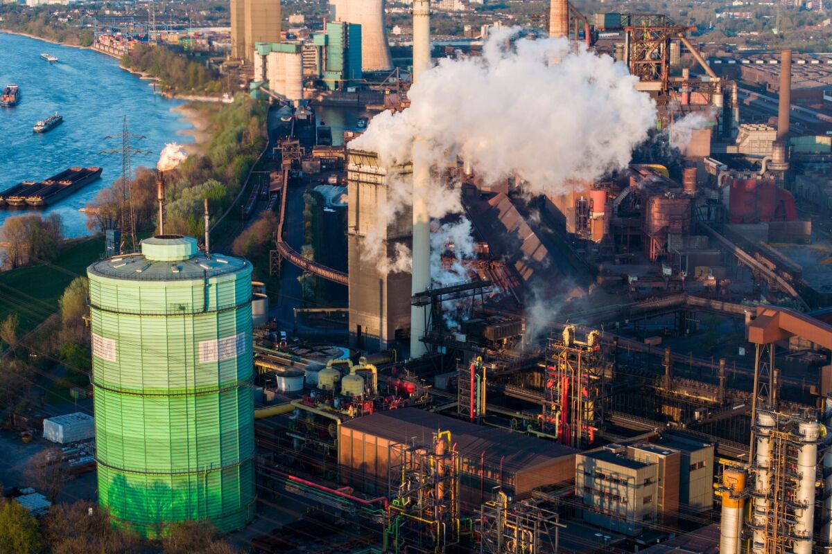 ++ ARCHIVBILD ++ Blick auf Salzgitter-Werk
