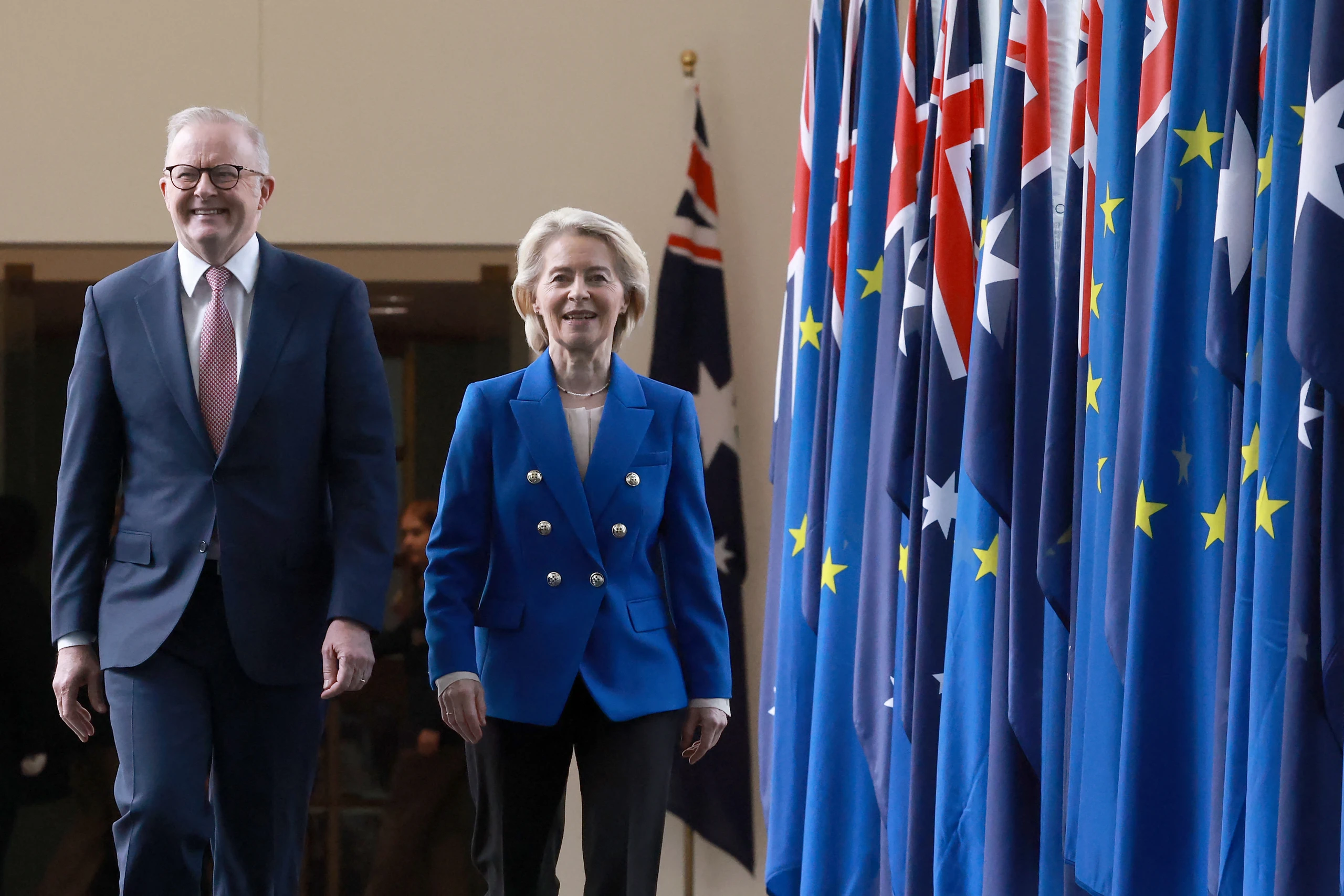 EU und Australien einigen sich auf ein Freihandelsabkommen