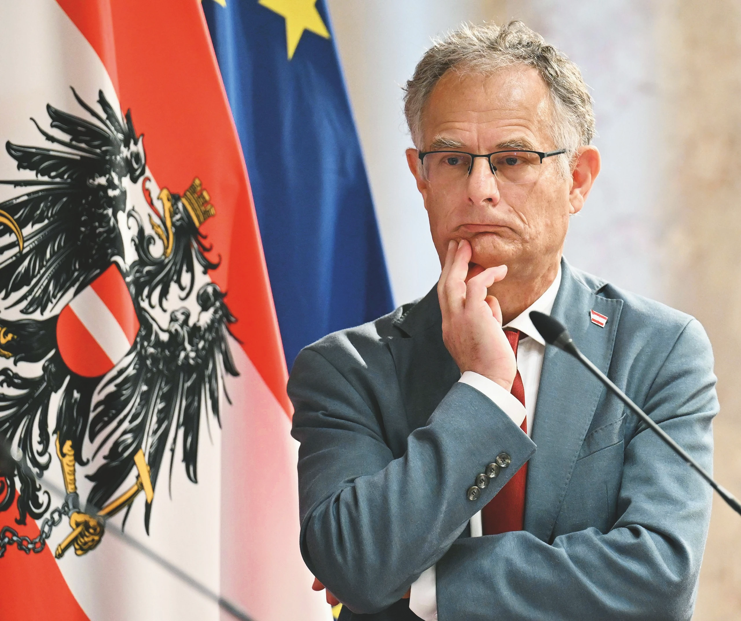 Budget: Finanzminister Marterbauer pokert