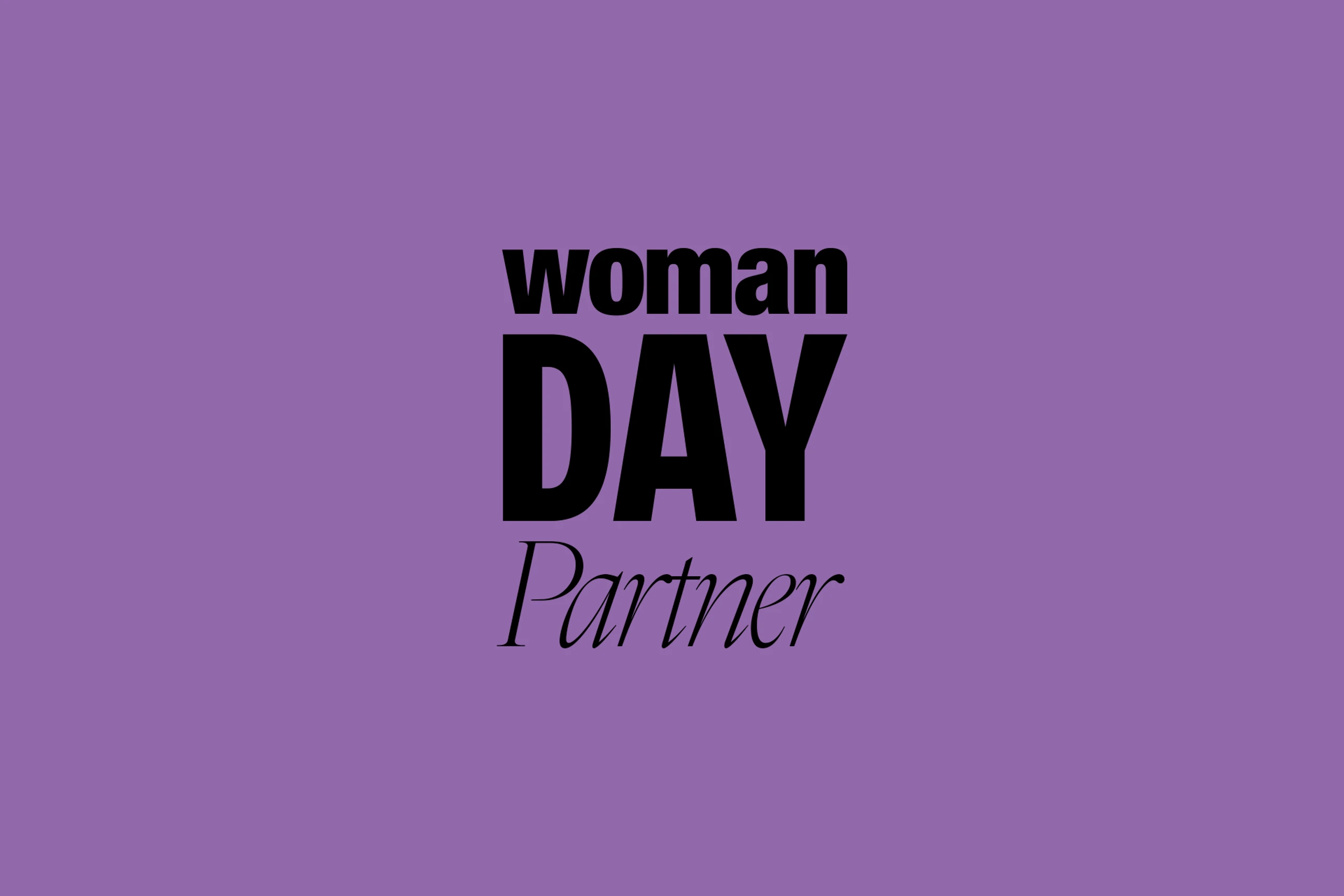 Die offiziellen WOMAN DAY Partner