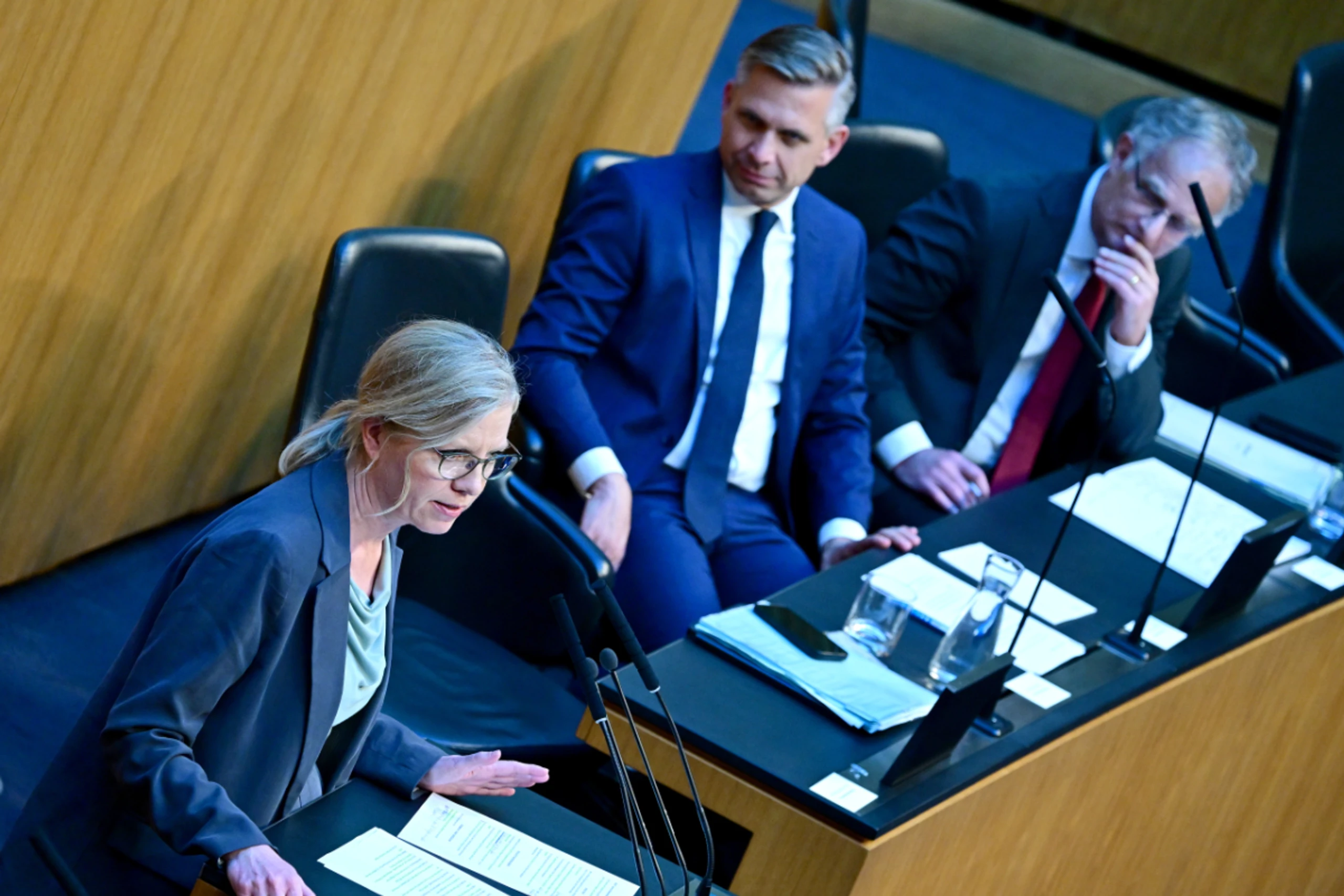 Gewessler kam der Koalition zu Hilfe