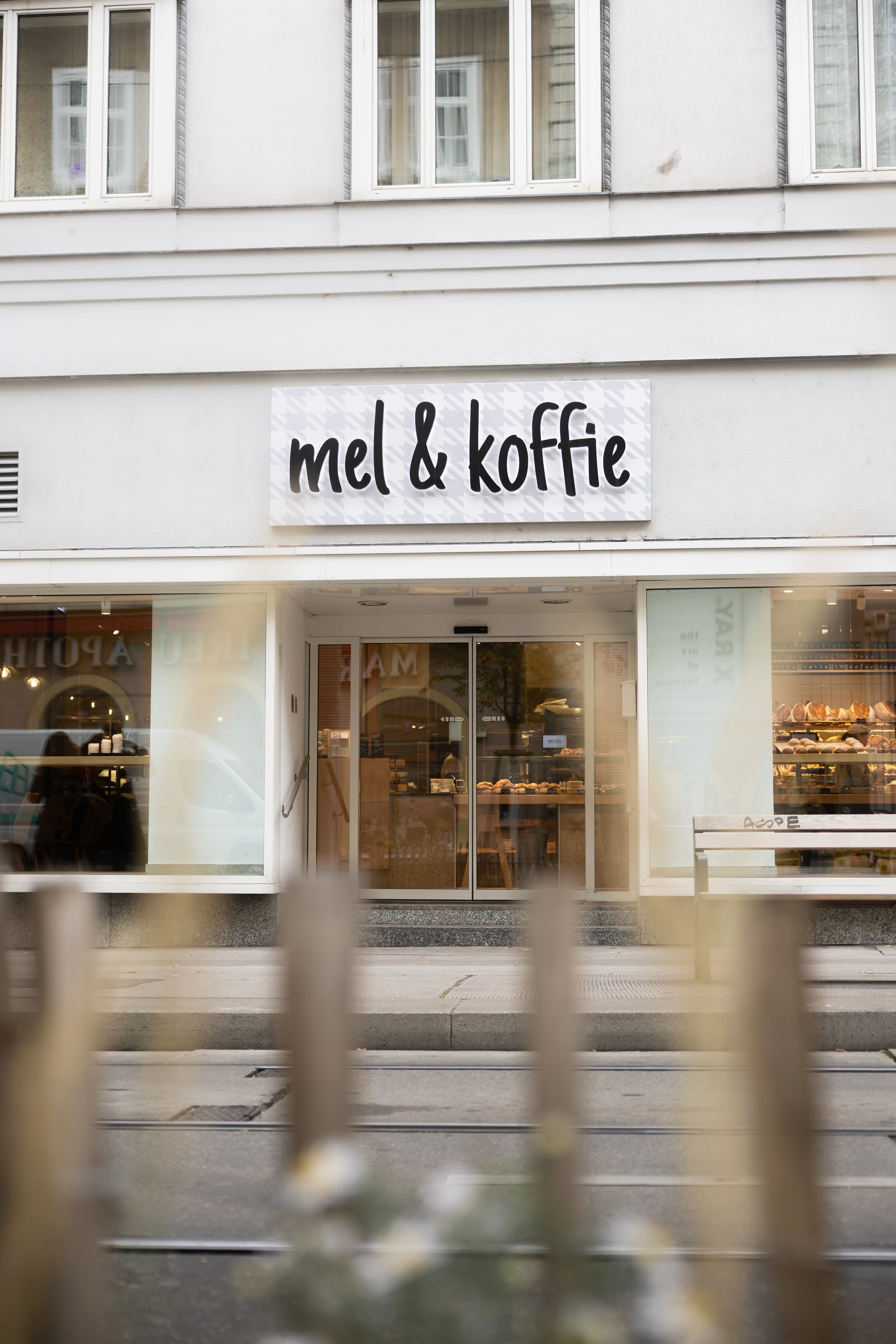 Mel & Koffie Bäckerei und Café Außenansicht