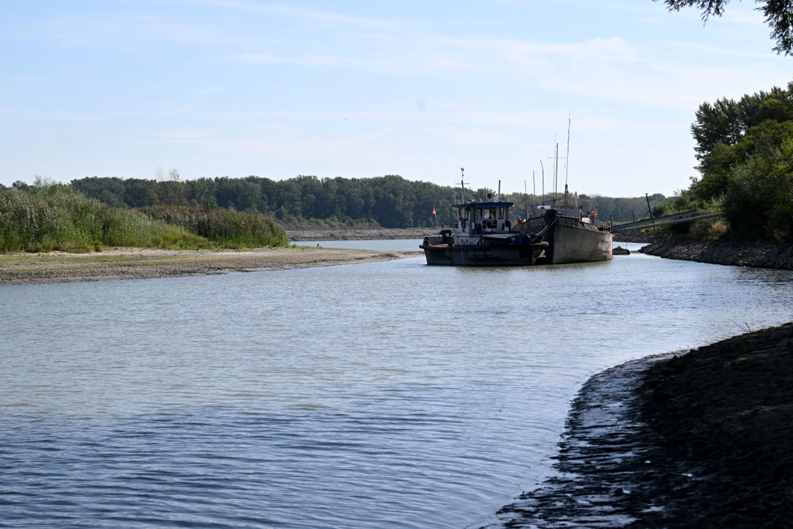 Rückgang der transportierten Mengen um fast 12 Prozent