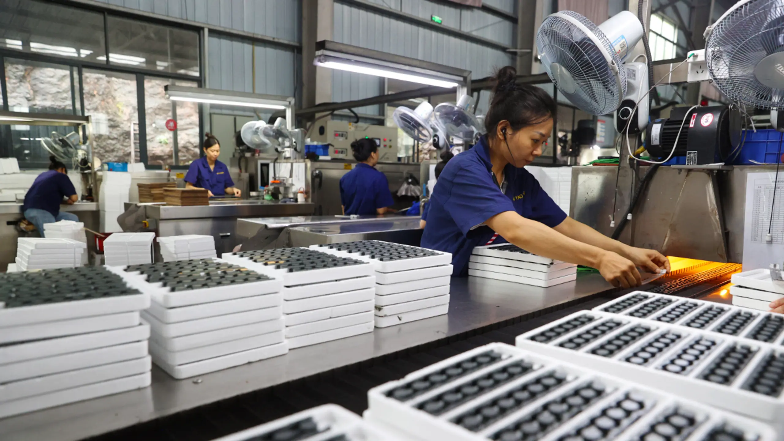 © AFP, Apa Hesteller von Computern oder Elektronikausrüstung wachsen am stärksten