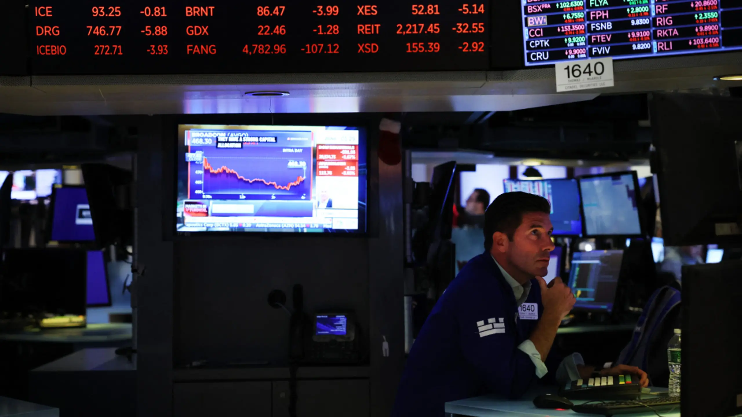 © GETTY IMAGES NORTH AMERICA, SPENCER PLATT, Apa 5. Verlustwoche in Folge an der Wall Street