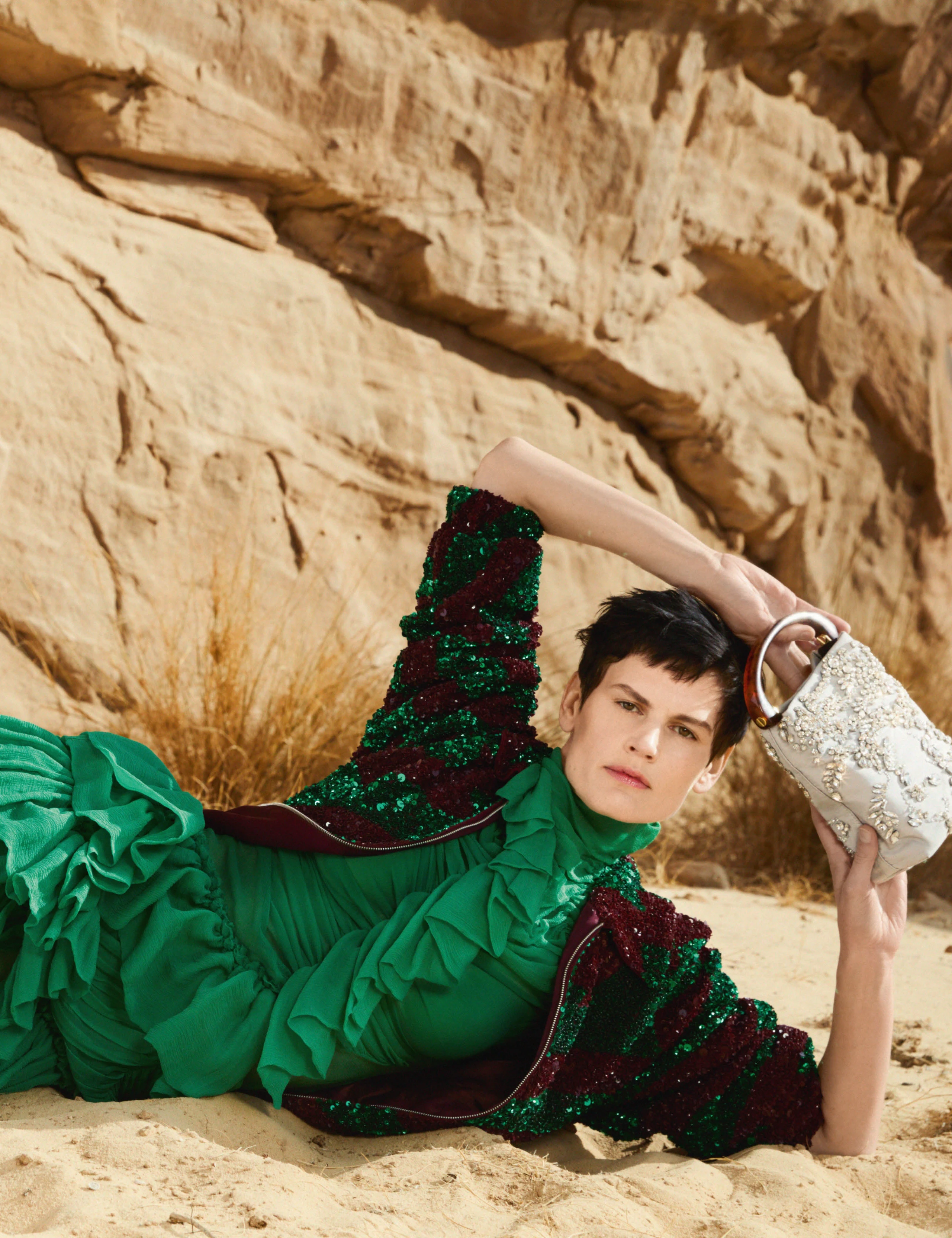 Starke Statements: Saskia de Brauw für Mytheresa und die besten Looks