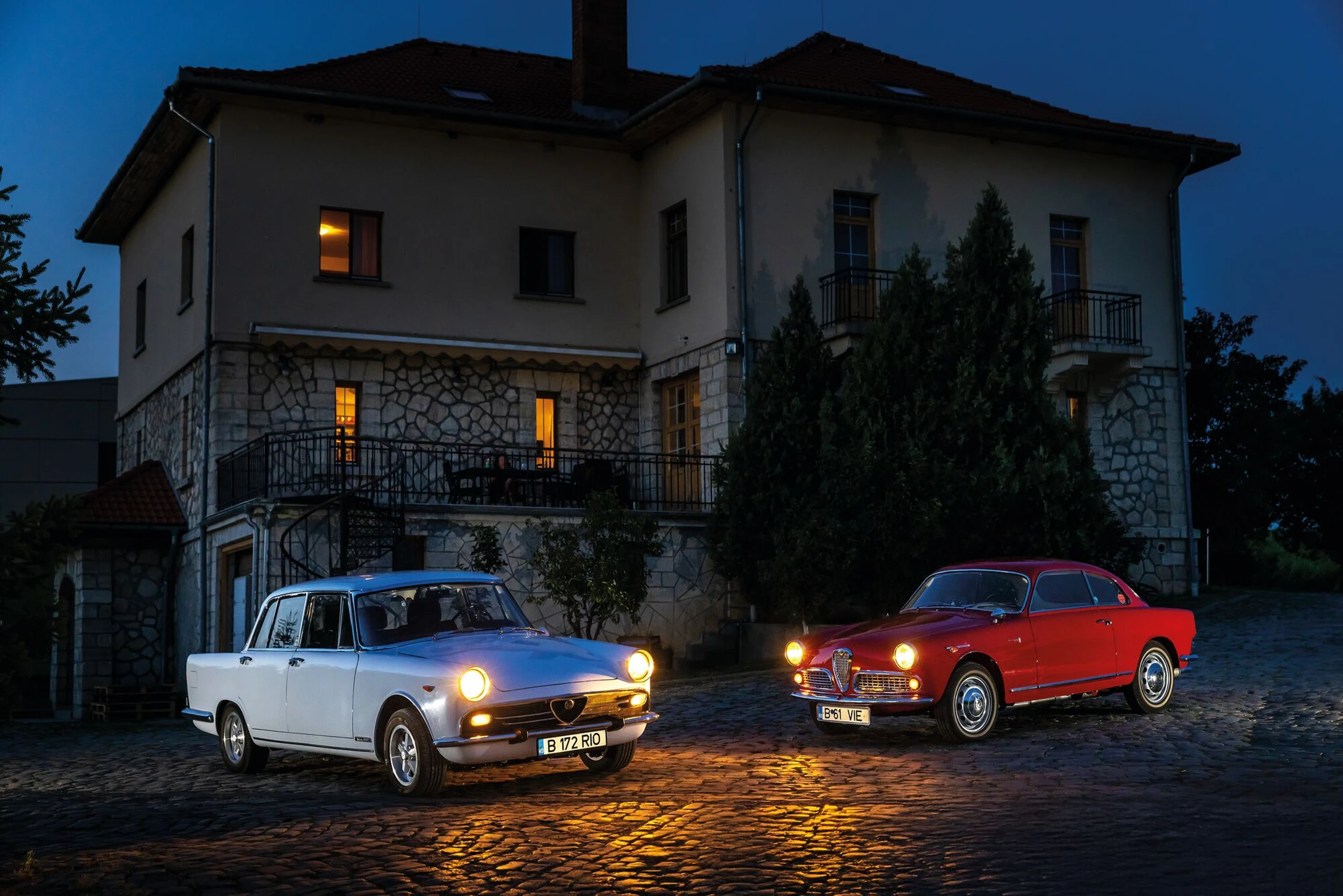 Zwei Alfas in Rumänien