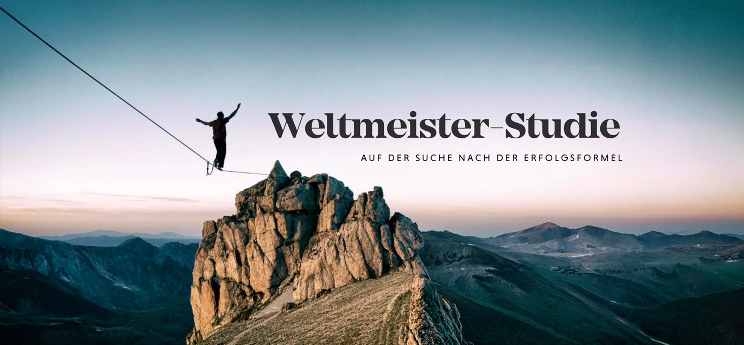 Die Erfolgsformel der Weltmeister