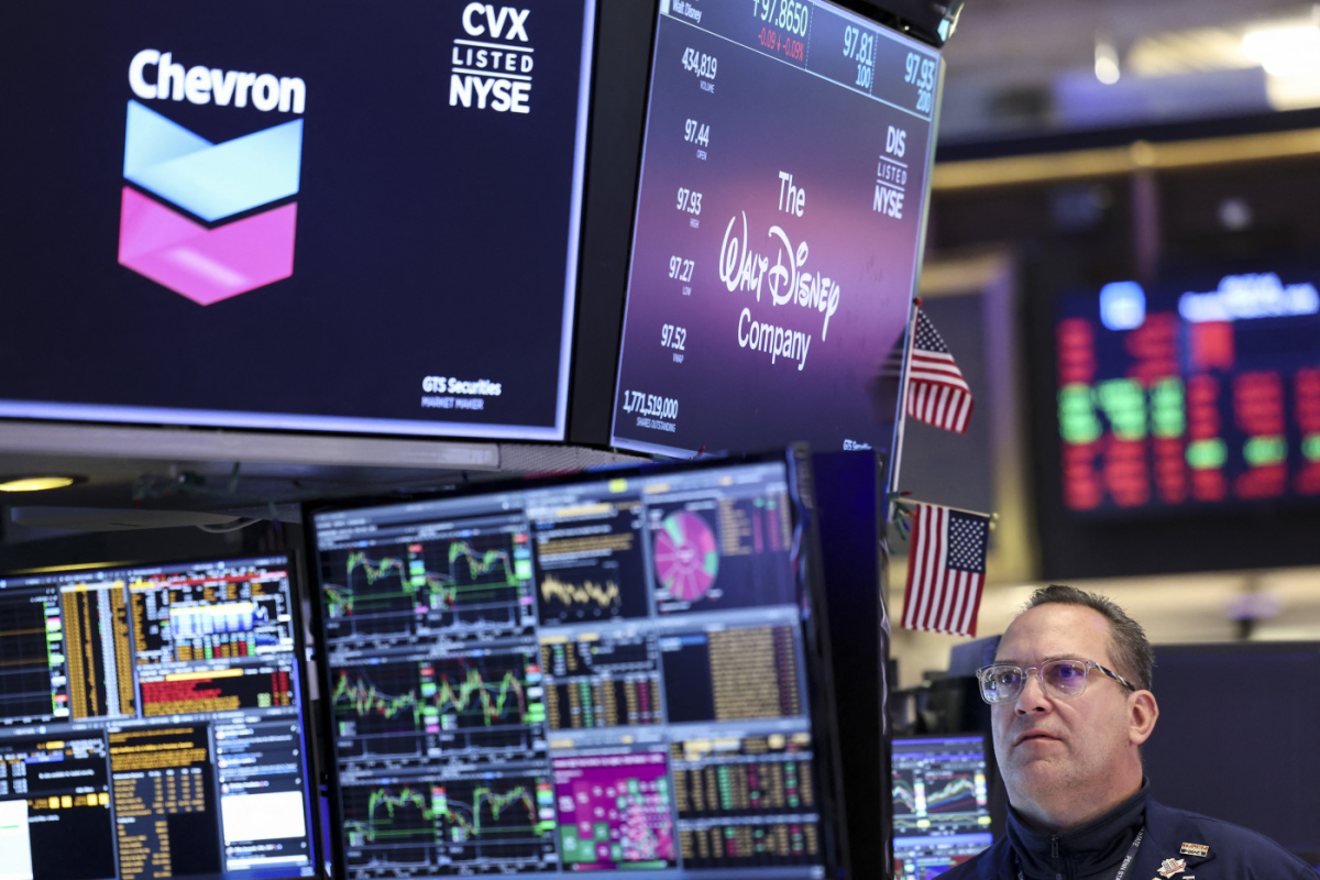 Ölaktien gewinnen, Techtitel unter Druck