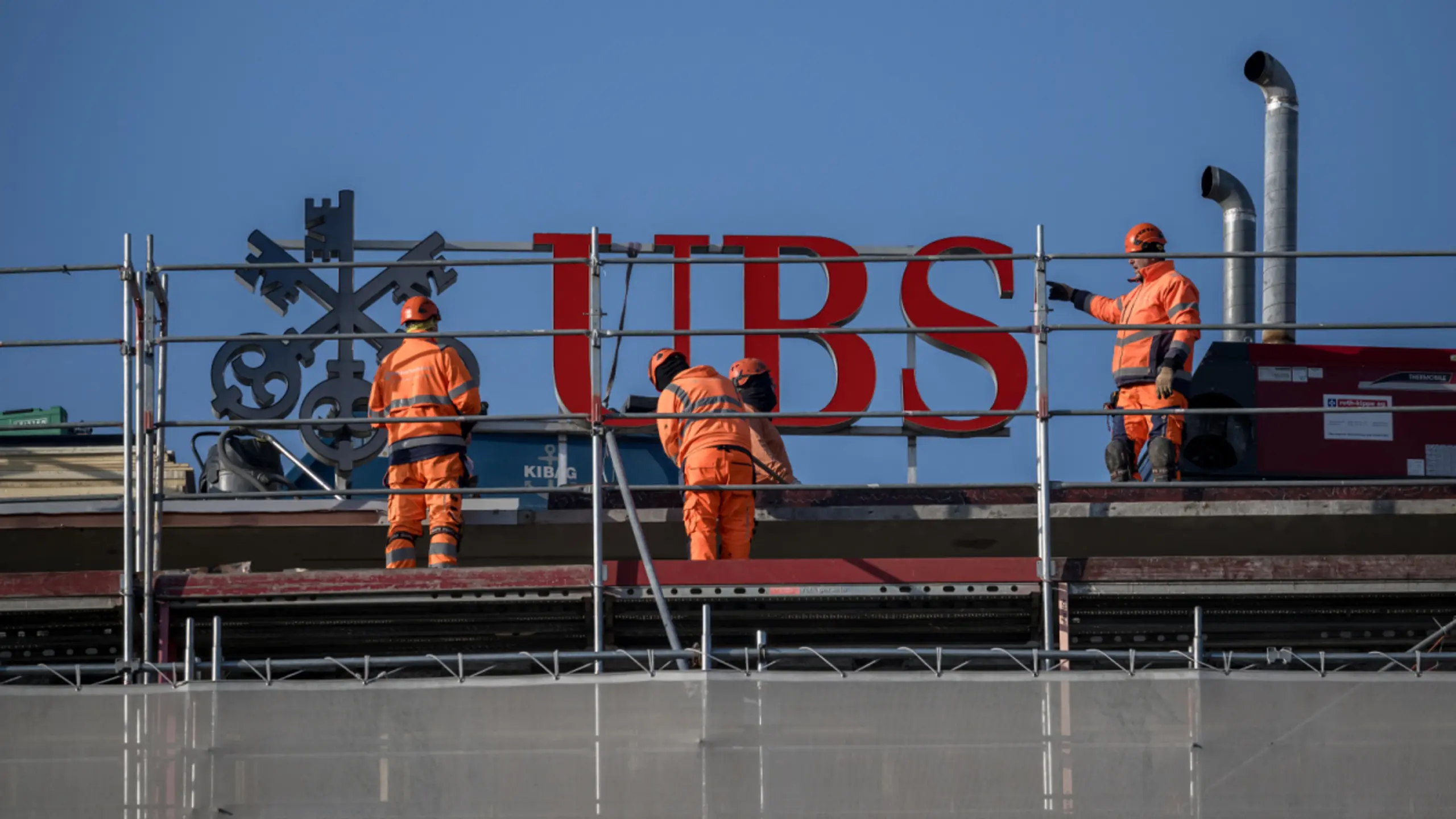 © AFP, FABRICE COFFRINI, Apa Debatte um neue Klagen gegen UBS in USA weiter offen