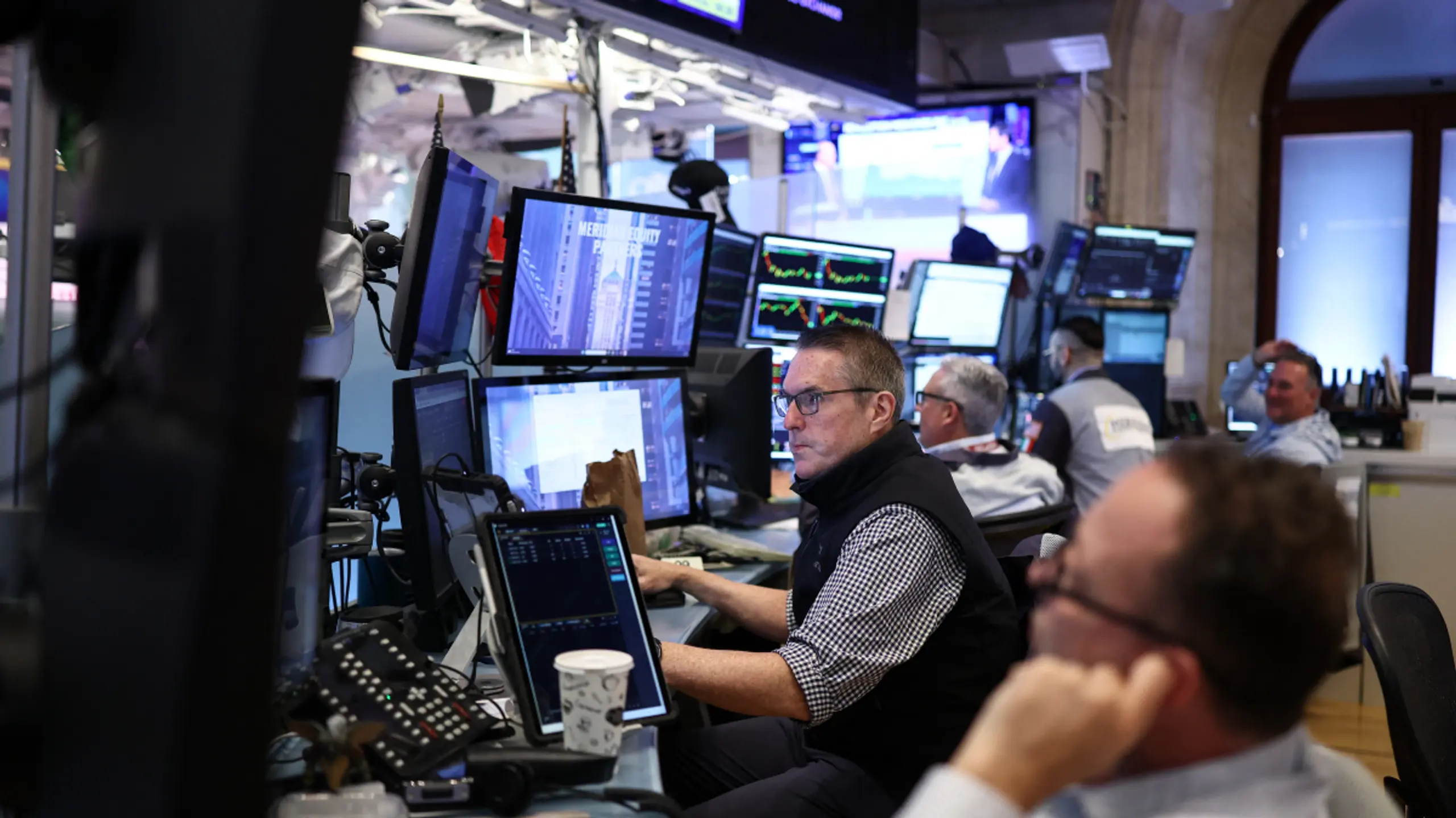 © AFP, CHARLY TRIBALLEAU, Apa Anleger warten nach Vortagesgewinnen ab - Weitere Banken-Zahlen