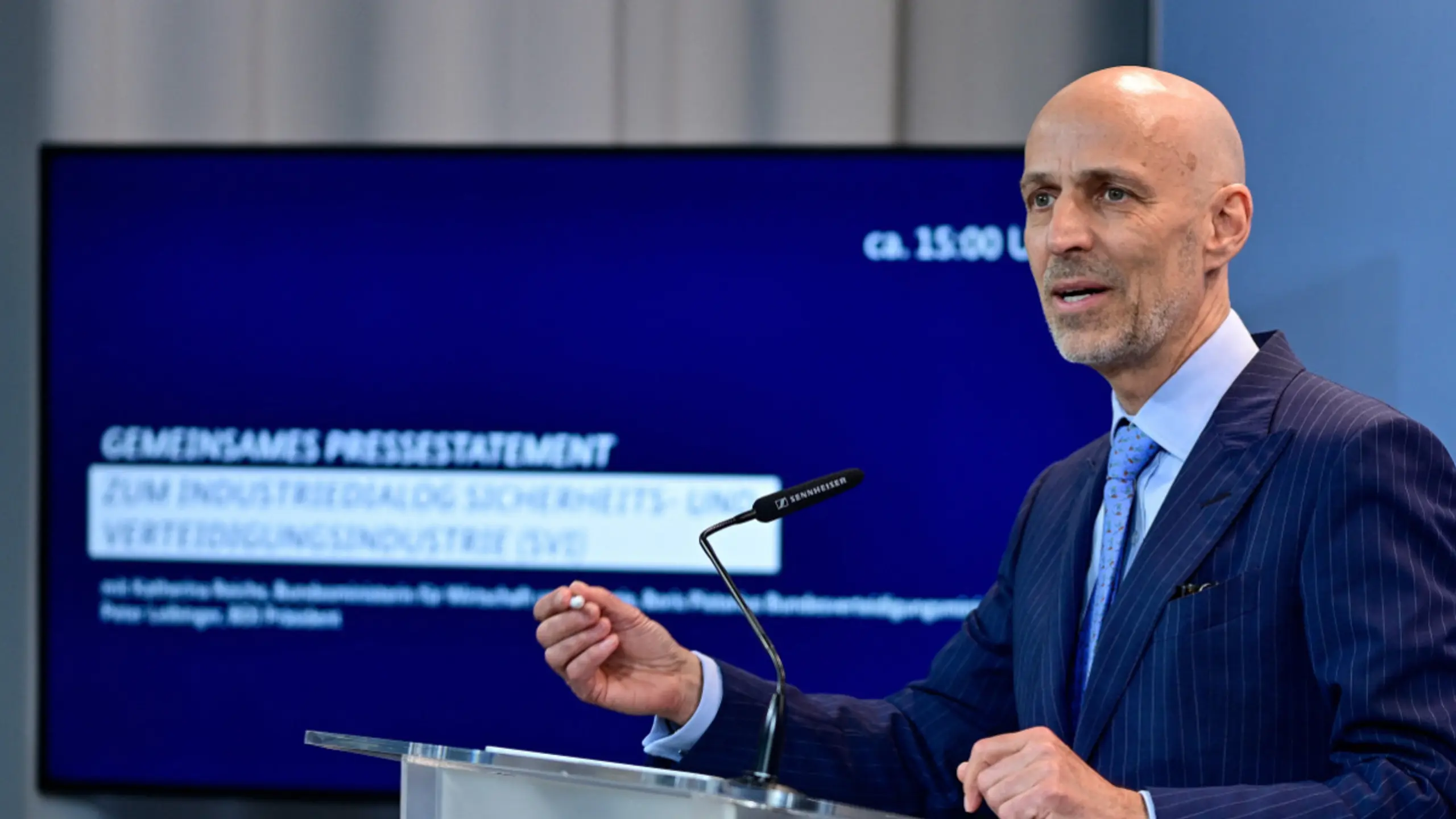 BDI-Präsident Peter Leibinger