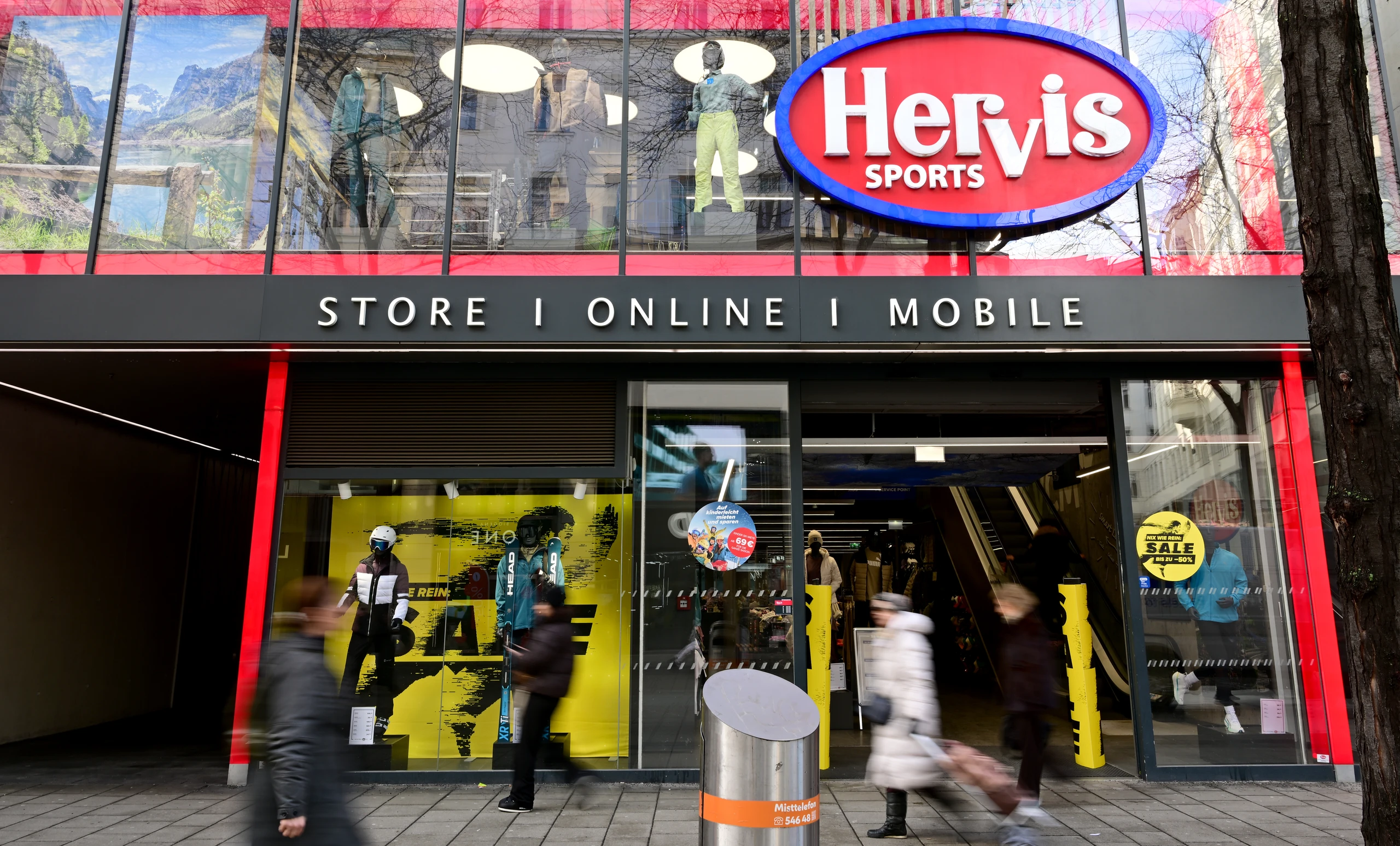 Hervis: Auslandsgeschäft wird verkauft