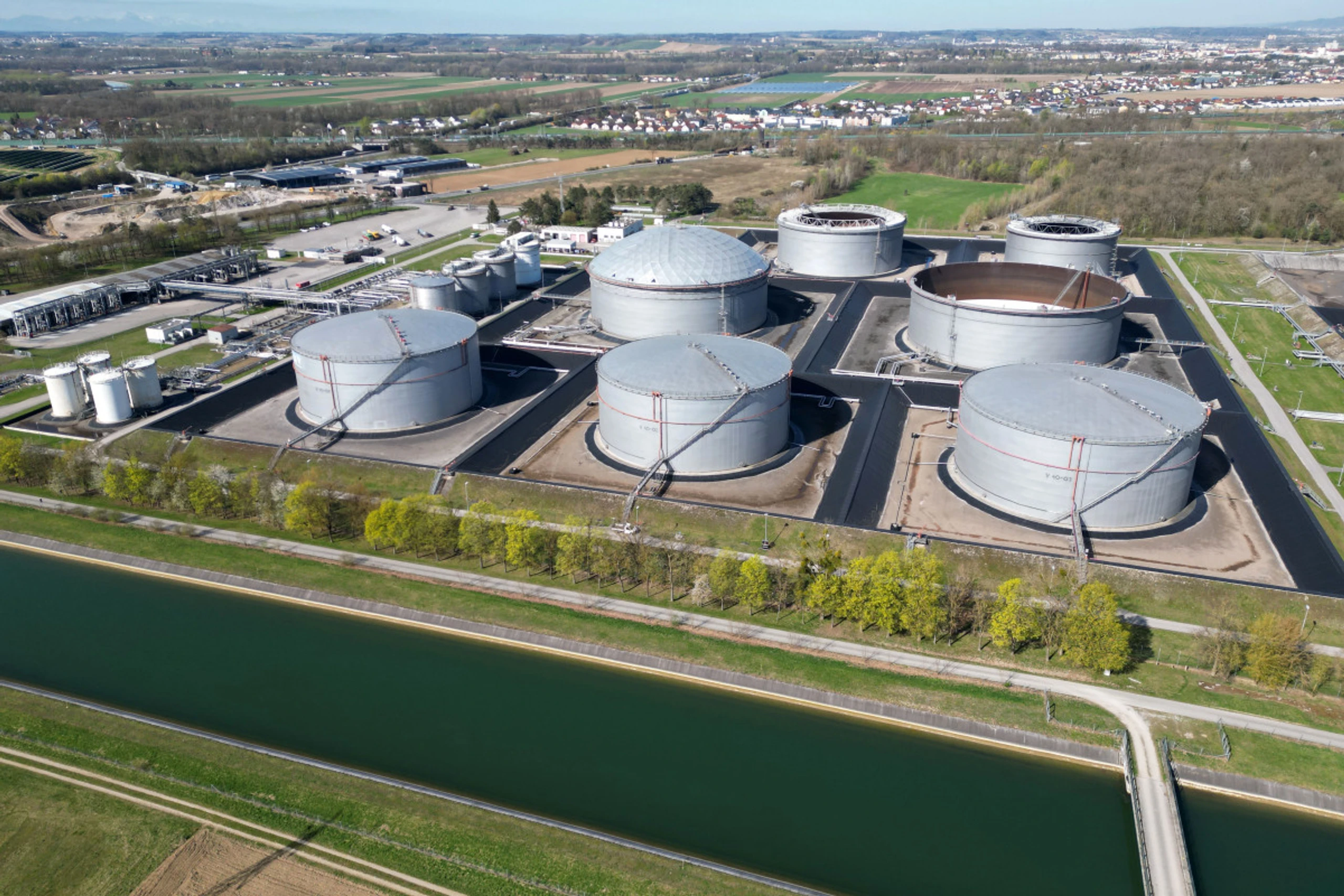 OMV Tanklager in St. Valentin