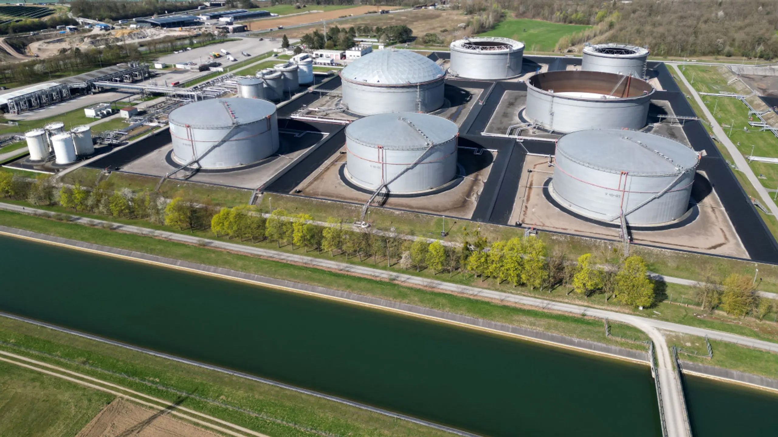 OMV Tanklager in St. Valentin