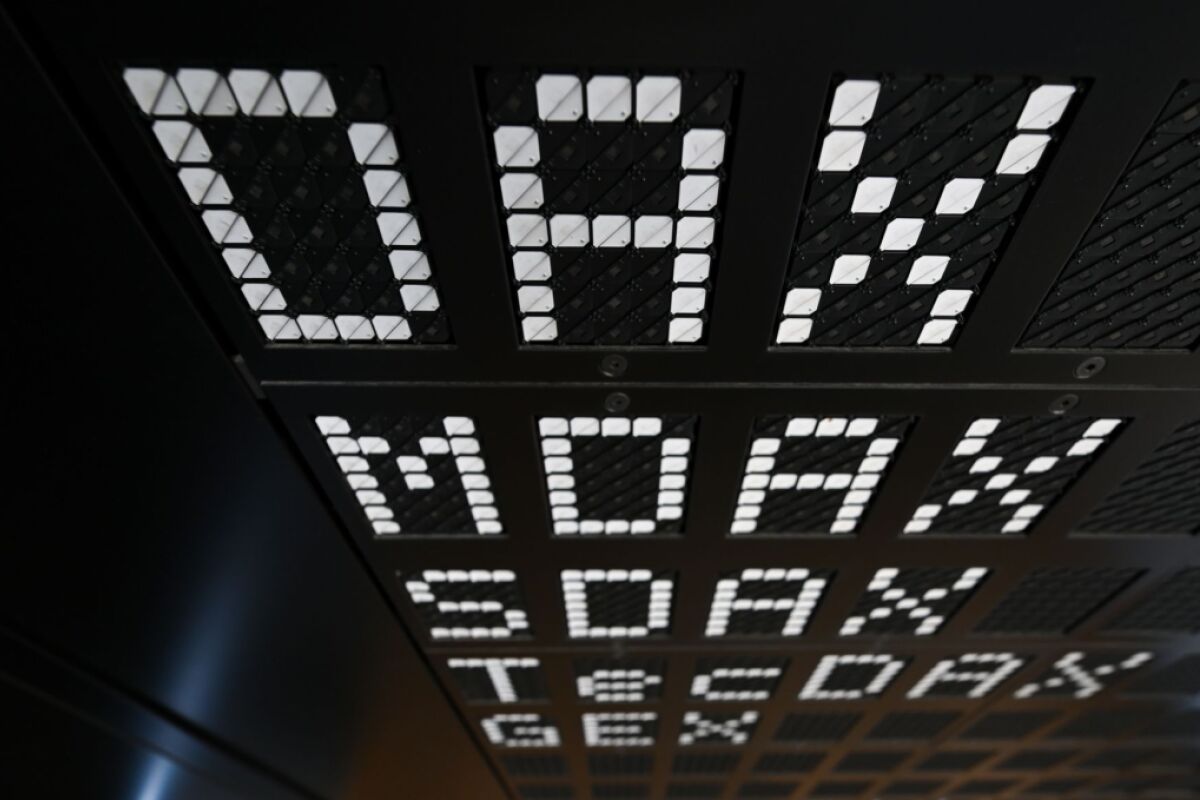 ++ ARCHIVBILD ++ Auch der DAX gewann wieder