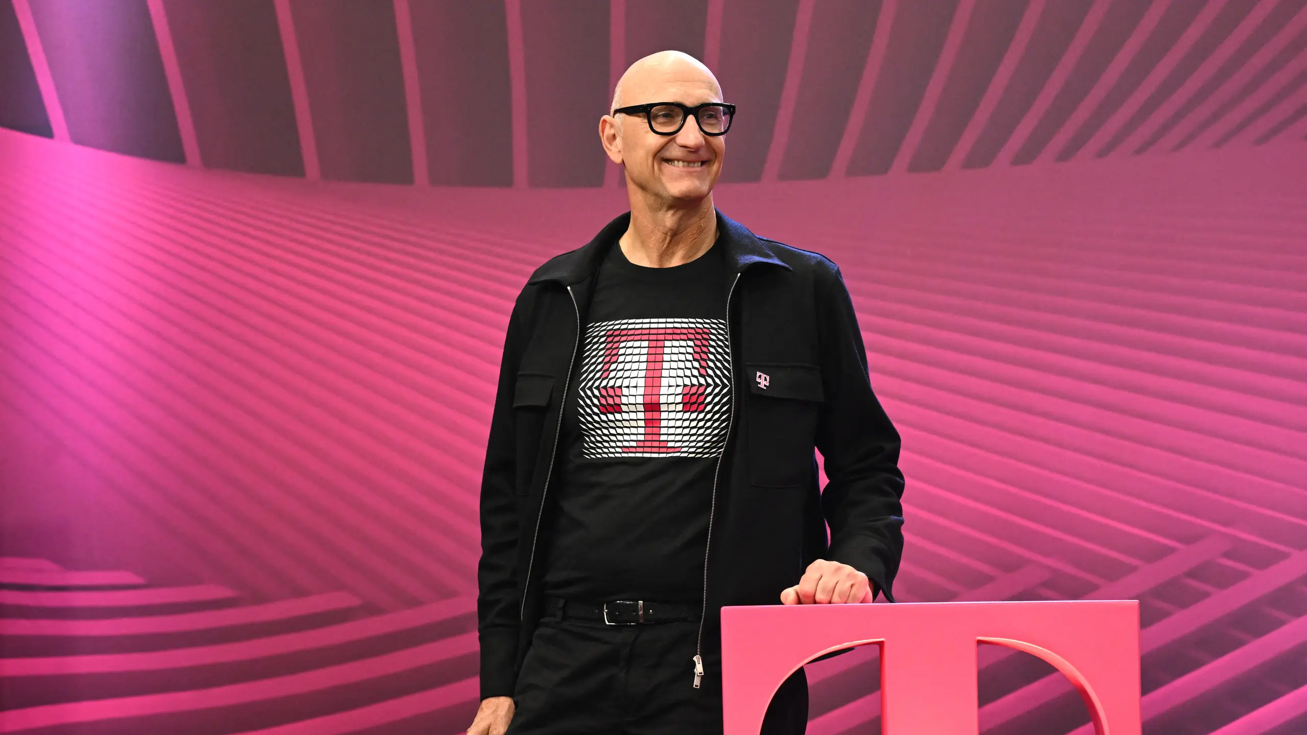 © APA/AFP/Ina FASSBENDER Timotheus Höttges, Vorstandsvorsitzender der Deutschen Telekom AG