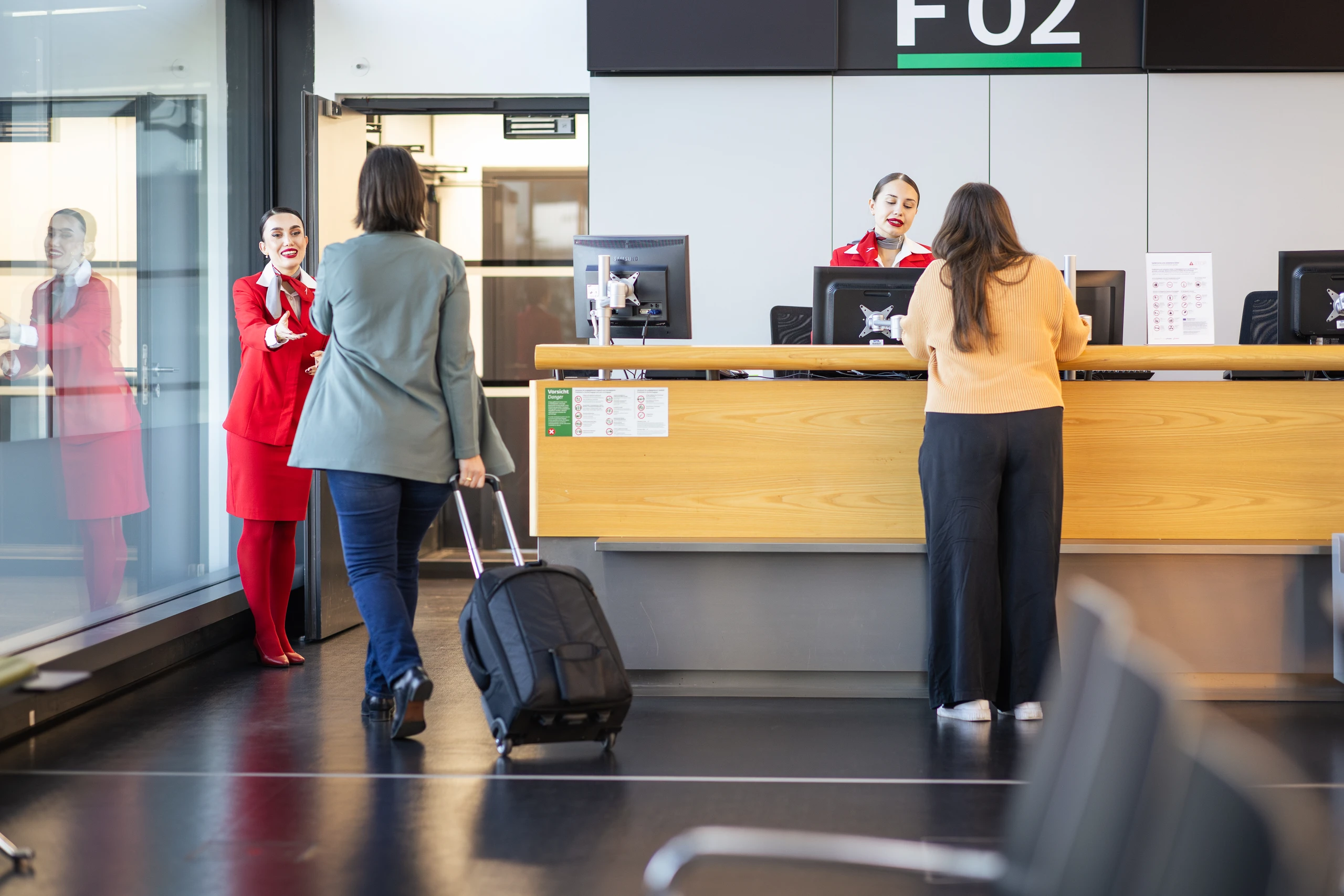 AUA streicht kostenfreien Handgepäckskoffer