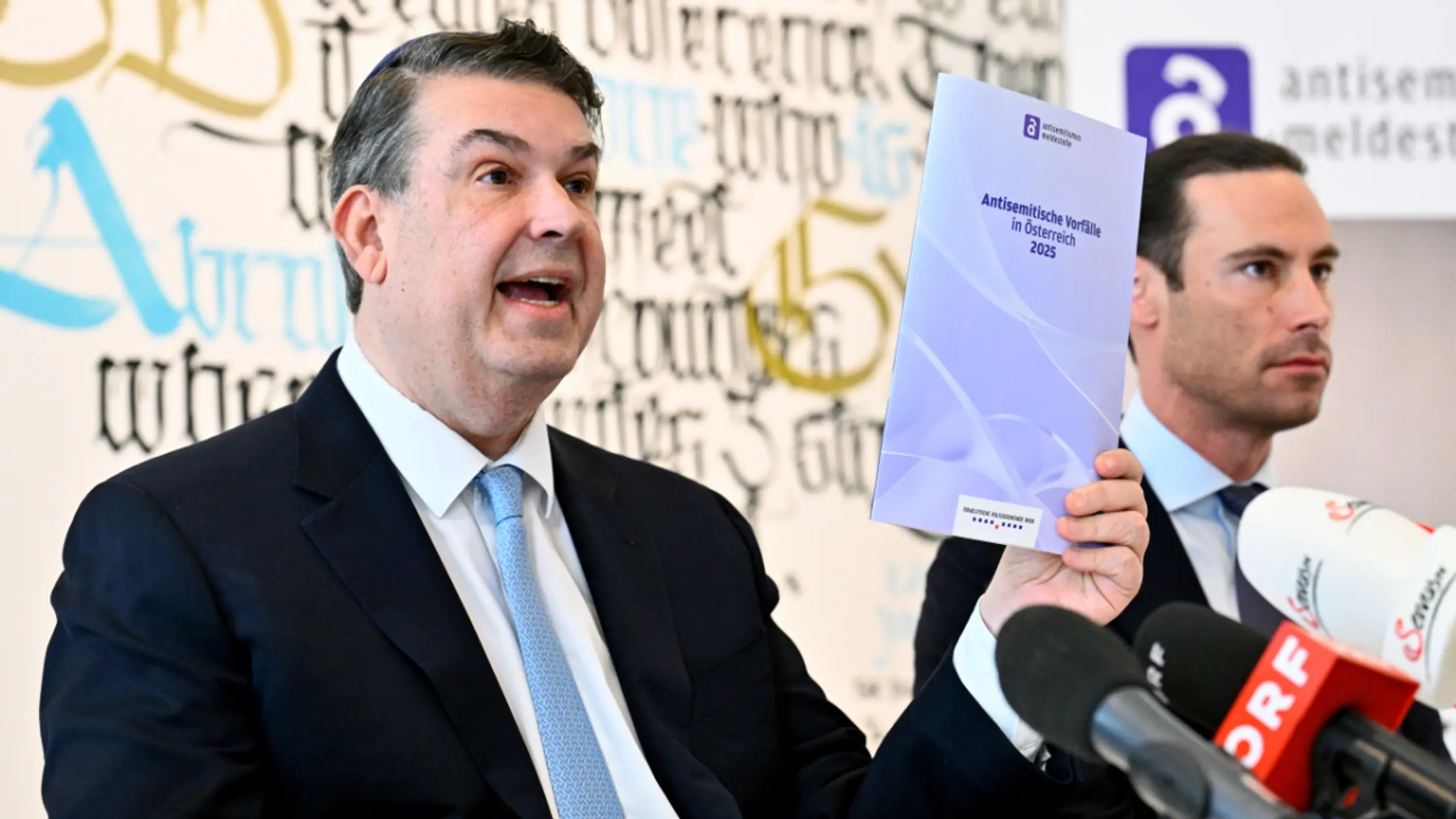 © APA/APA/HANS KLAUS TECHT/HANS KLAUS TECHT Der IKG-Präsident präsentierte den Jahresbericht der Meldestelle