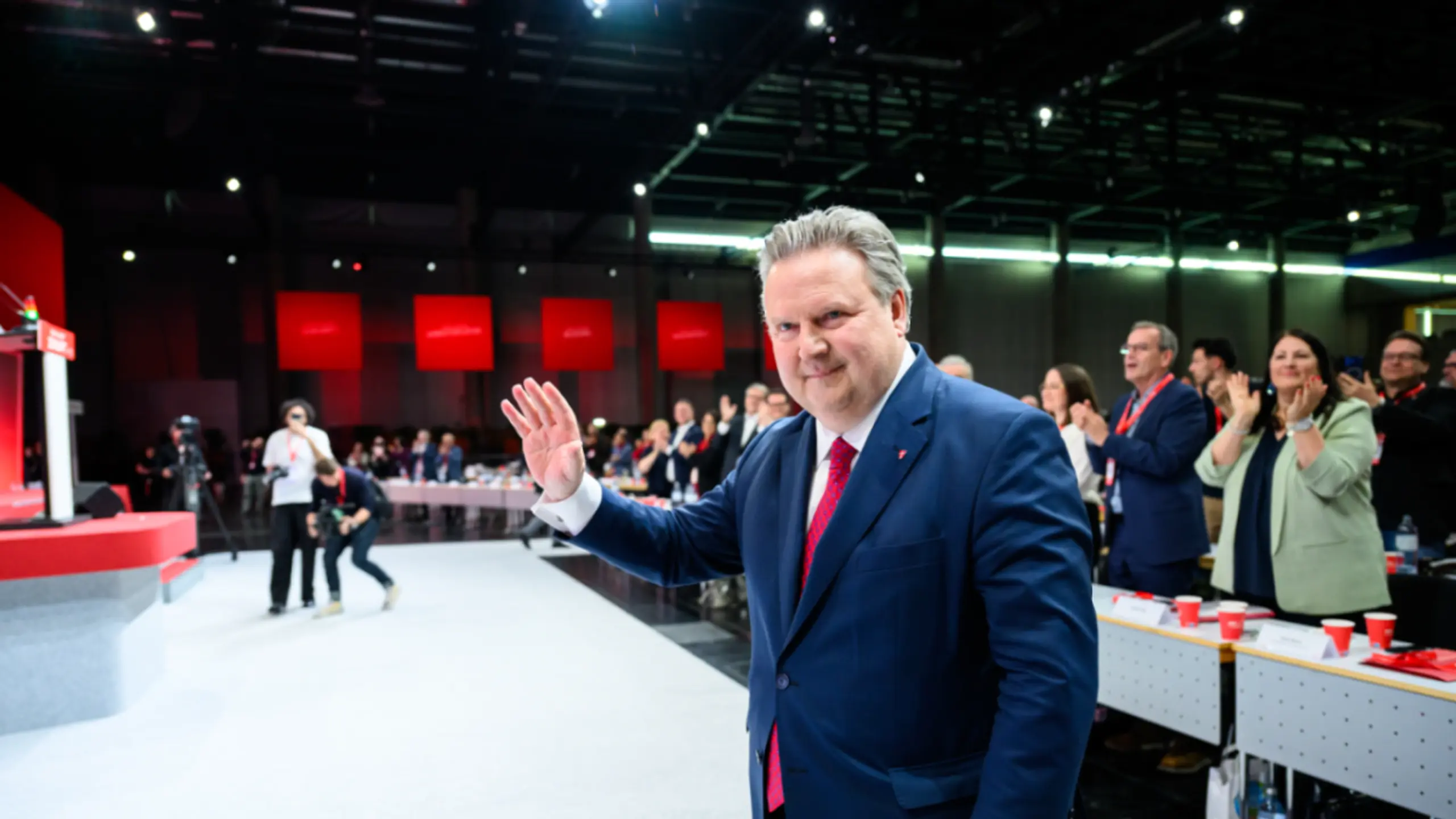 © MAX SLOVENCIK, Apa Michael Ludwig als Wiener SPÖ-Chef wiedergewählt