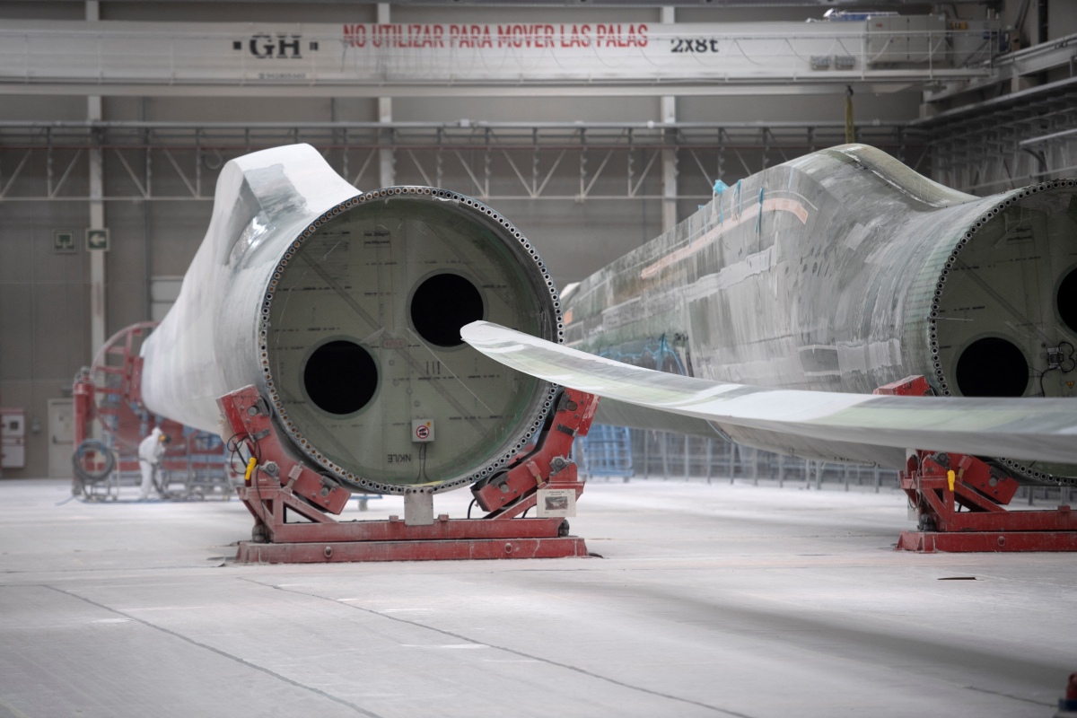 Nordex-Produktionshalle (Archivbild)