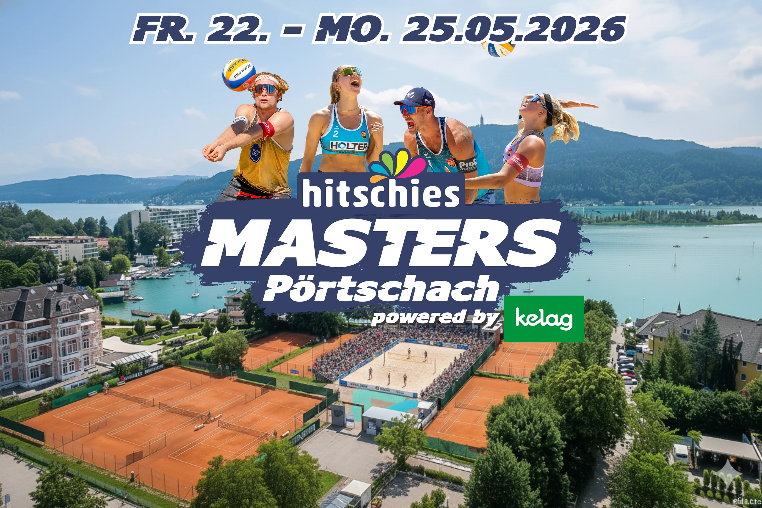 Gewinnen Sie 2 x 2 VIP-Tickets für das hitschies MASTERS Pörtschach powered by Kelag!
