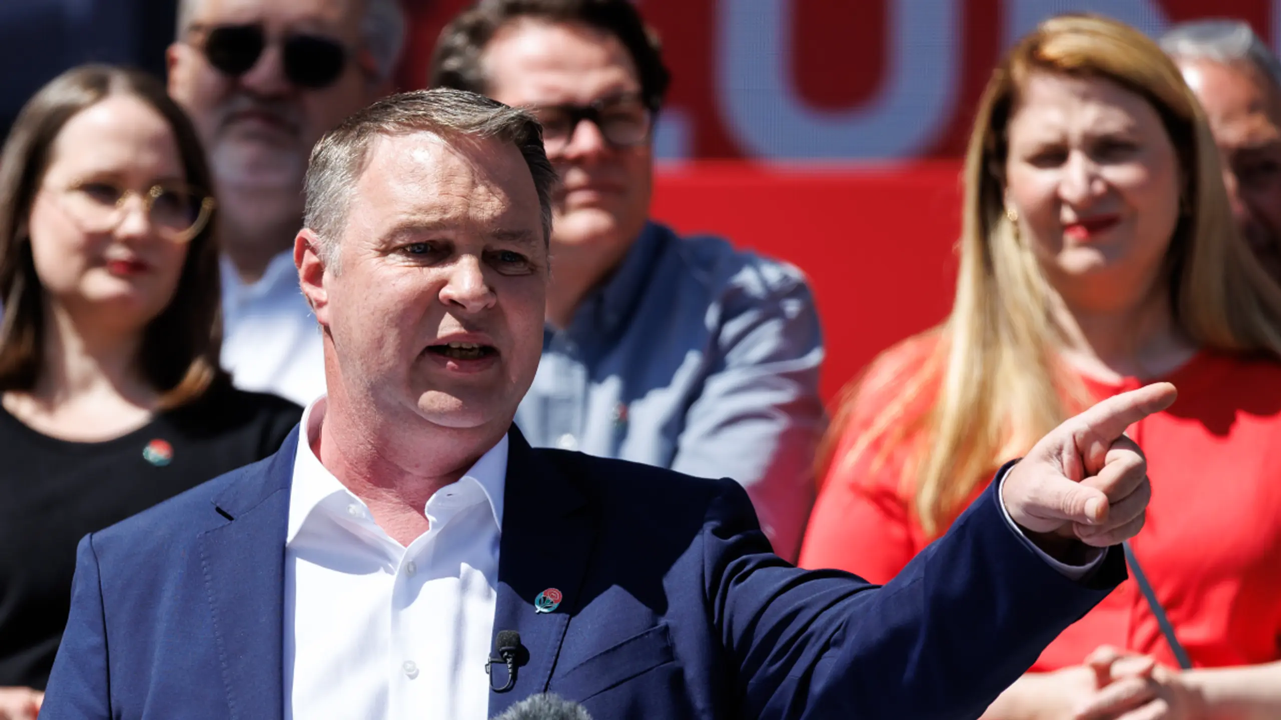 © FLORIAN WIESER, Apa SPÖ-Chef Andreas Babler am 1. Mai