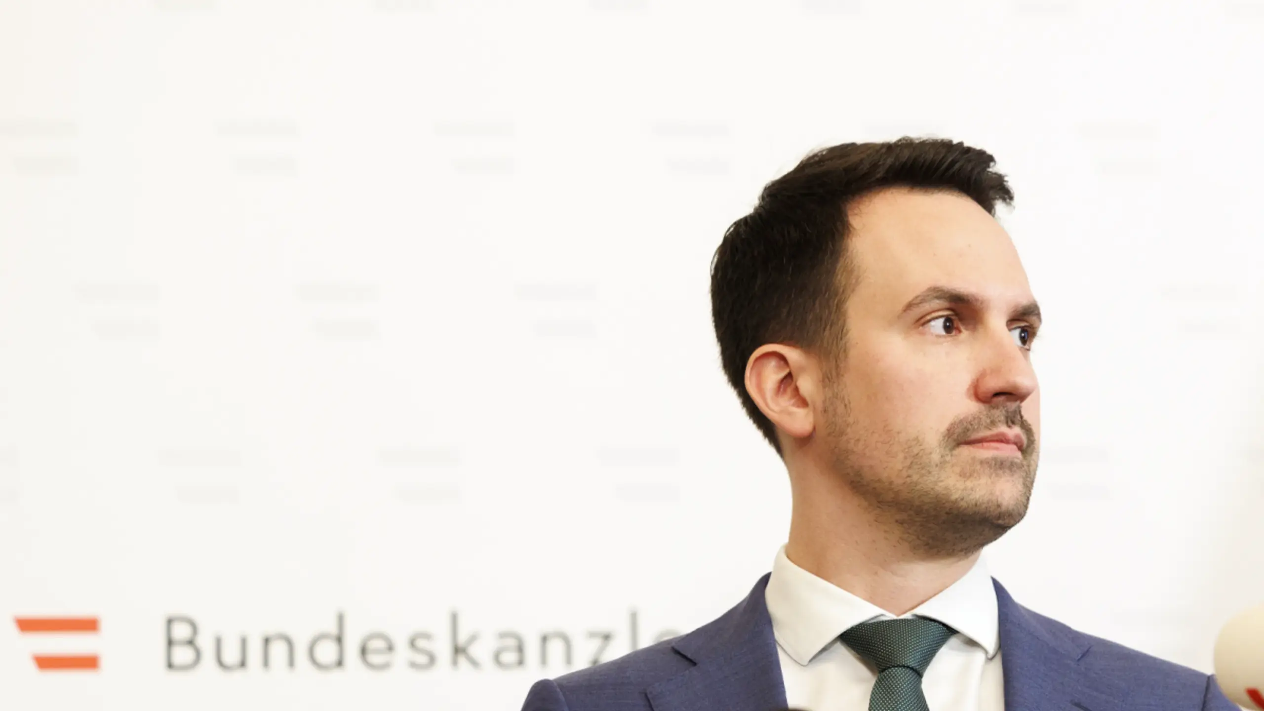 © TOBIAS STEINMAURER, Apa Wiederkehr bei einer Pressekonferenz Ende April
