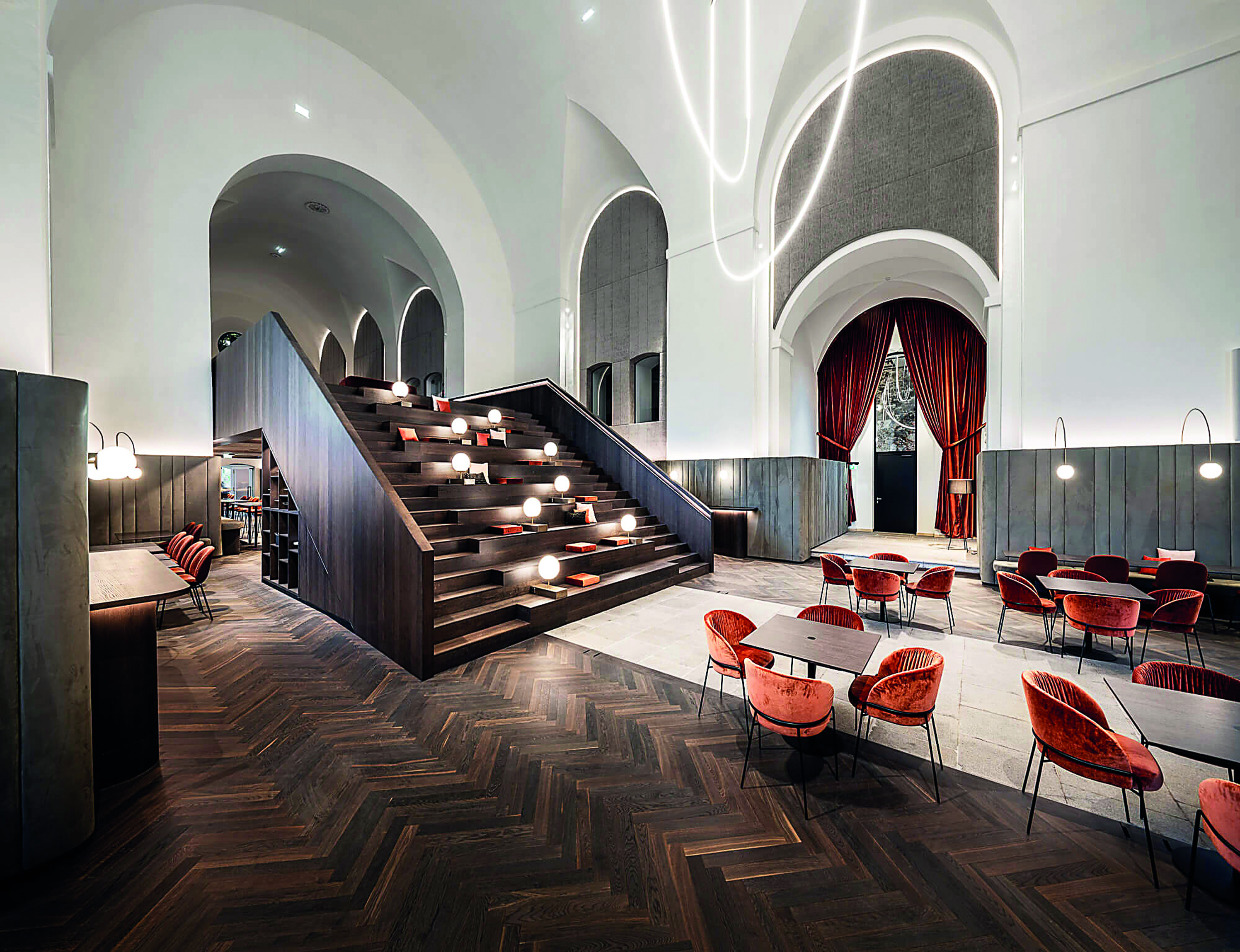 Das Kapuzinerkloster im Zentrum von Linz