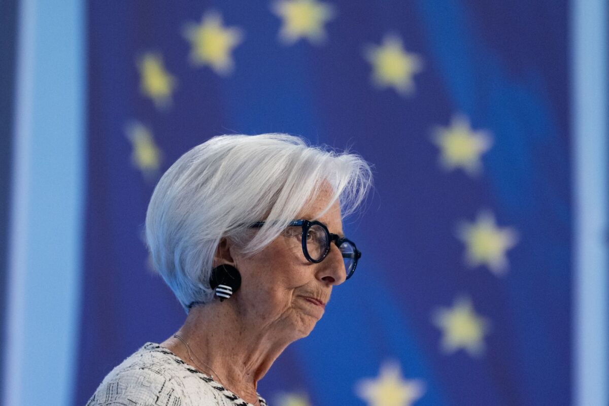 Lagarde sieht Anfälligkeit bei Marktturbulenzen