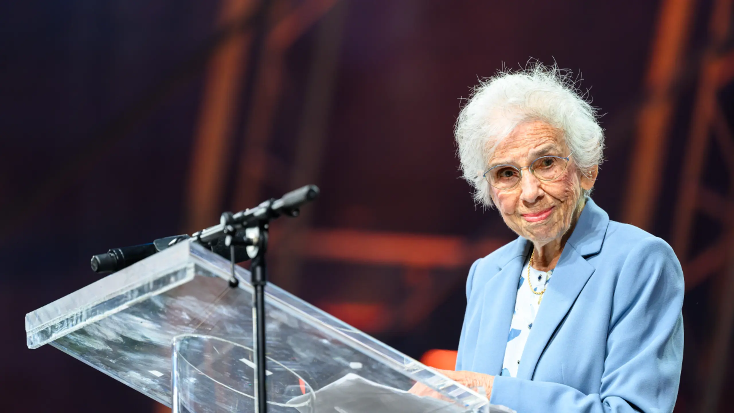 © MAX SLOVENCIK, Apa Zeitzeugin Lucy Waldstein fordert Kampf gegen Faschismus
