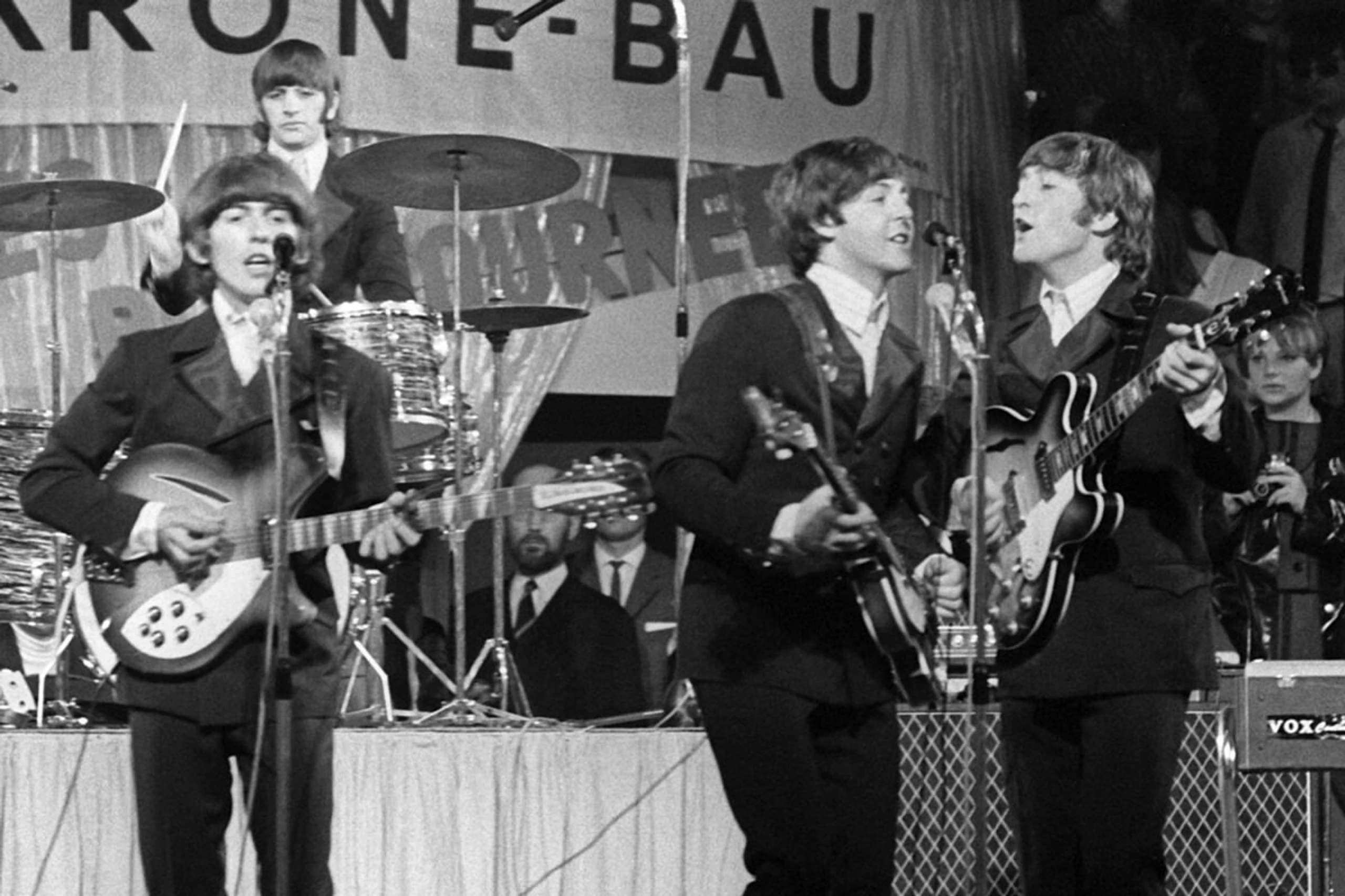 Die Beatles auf Tour im Jahr 1966