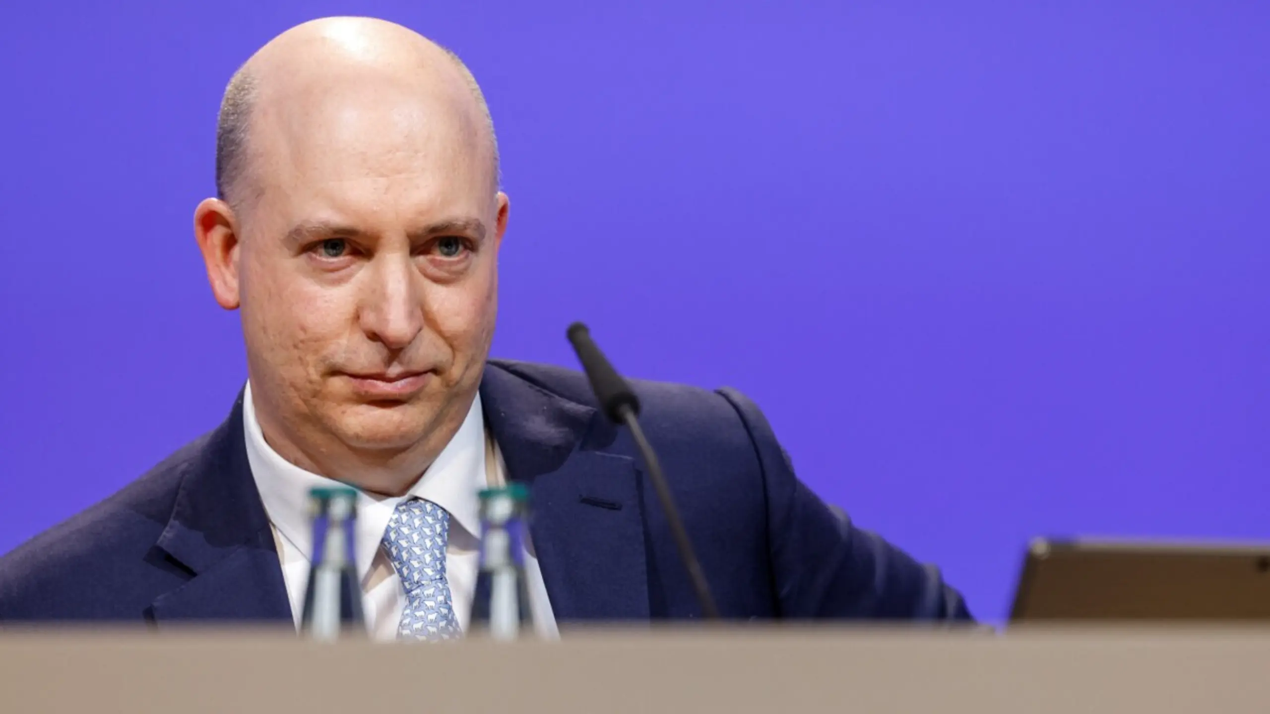 © AFP, MICHAELA STACHE, Apa Finanzvorstand Buchanan sieht Munich Re "voll auf Kurs"