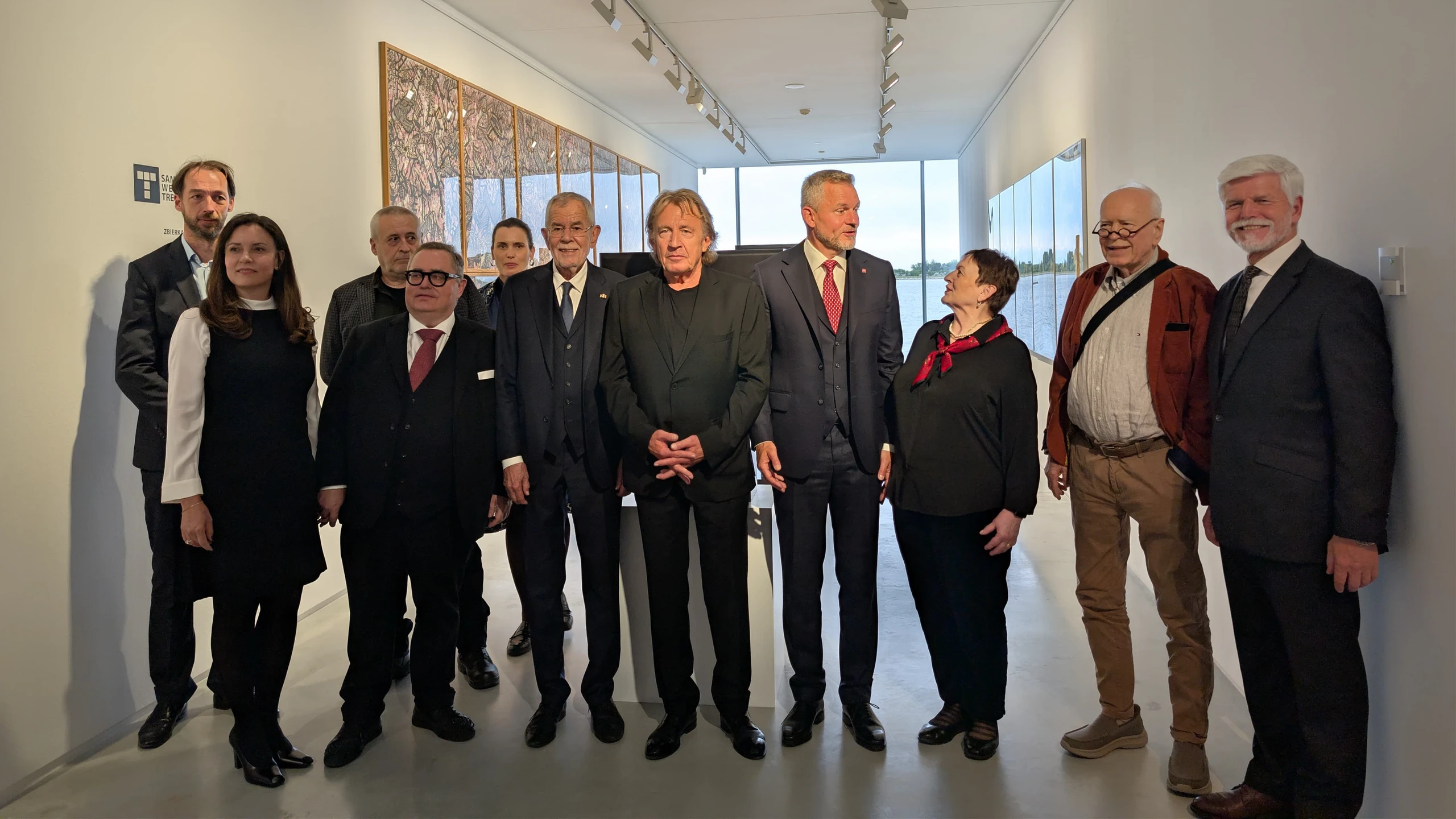 Österreichische Kunst beim Slavkov-3-Treffen: Ausstellung im Danubiana vereint Steininger und Schaumberger