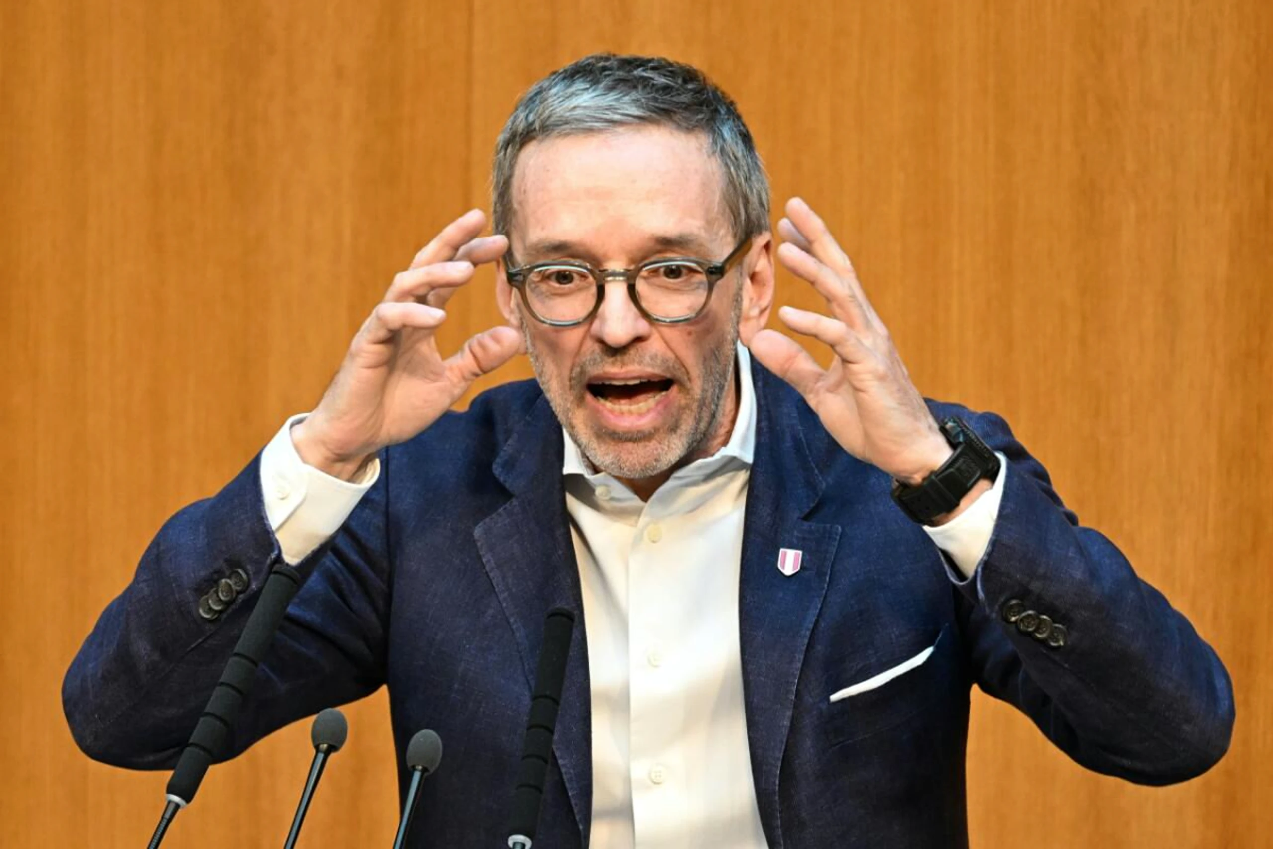 FPÖ-Obmann Herbert Kickl