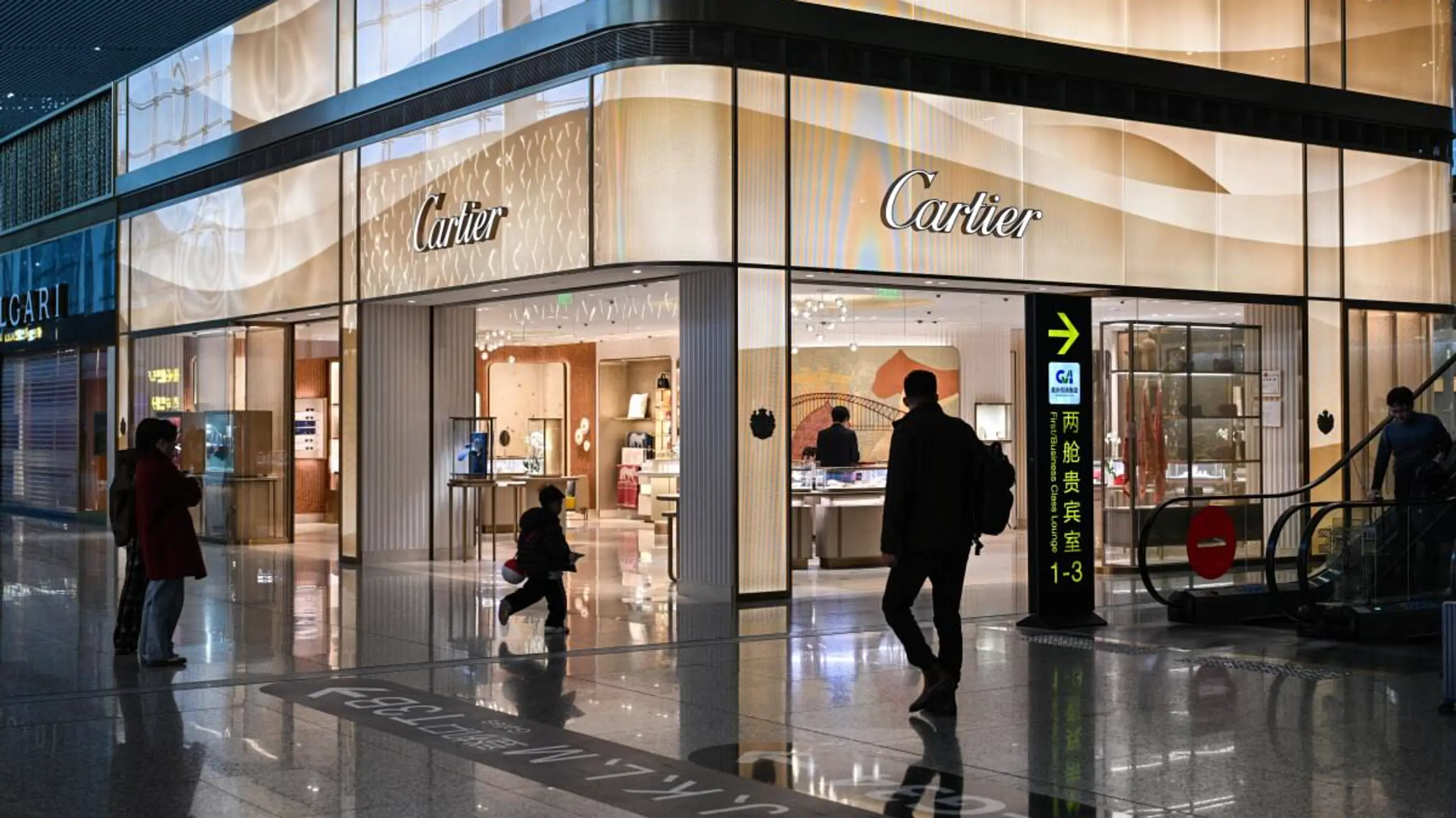 © AFP, HECTOR RETAMAL, Apa Schmucksparte mit Marken wie Cartier legte um 14 Prozent zu
