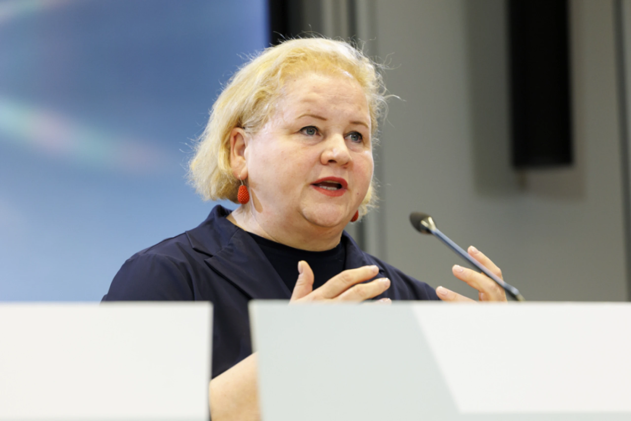 Arbeitsministerin Korinna Schumann hofft auf eine Einigung