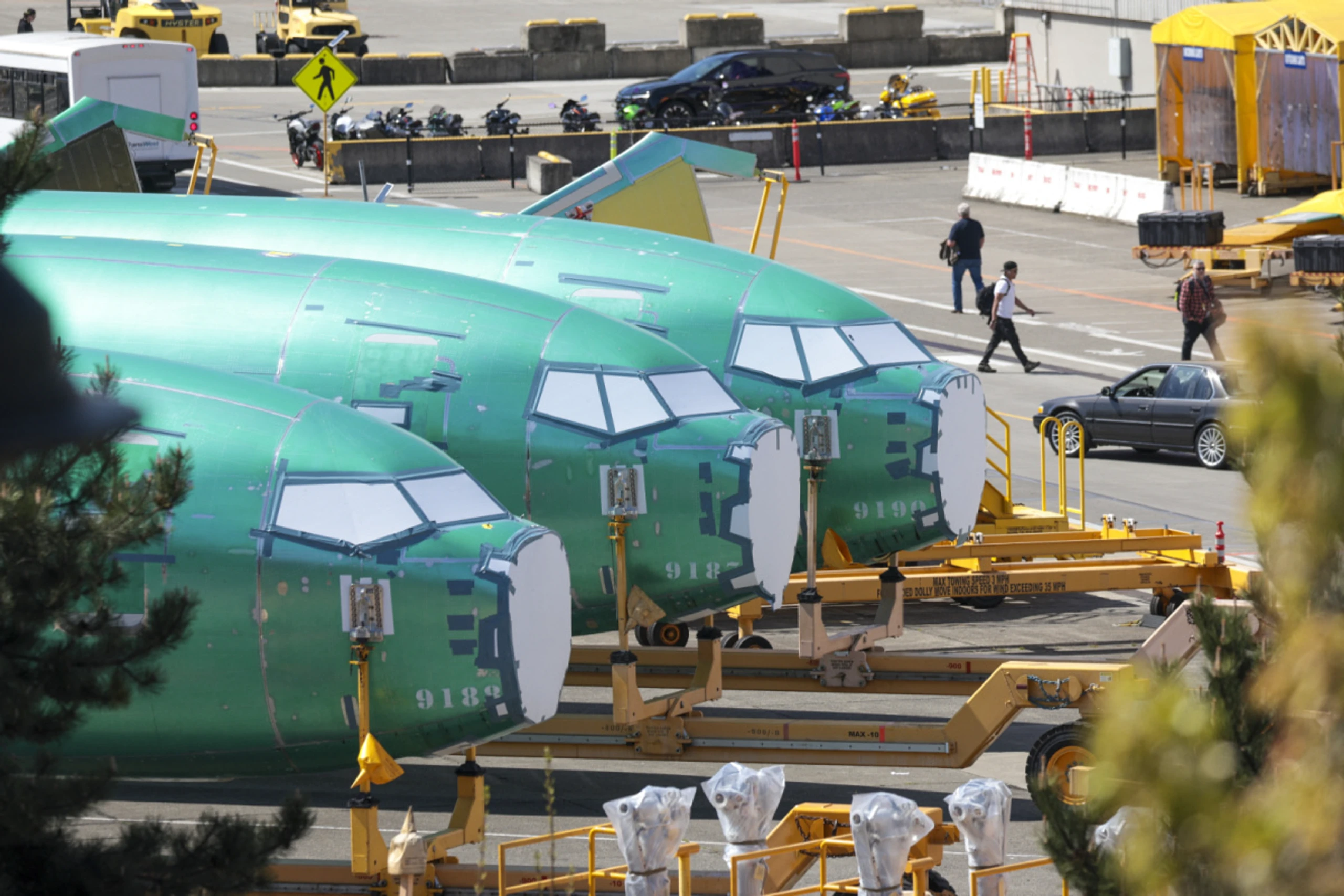 Ohne Transportgüter wie Flugzeuge stiegen Aufträge um 1,1 Prozent
