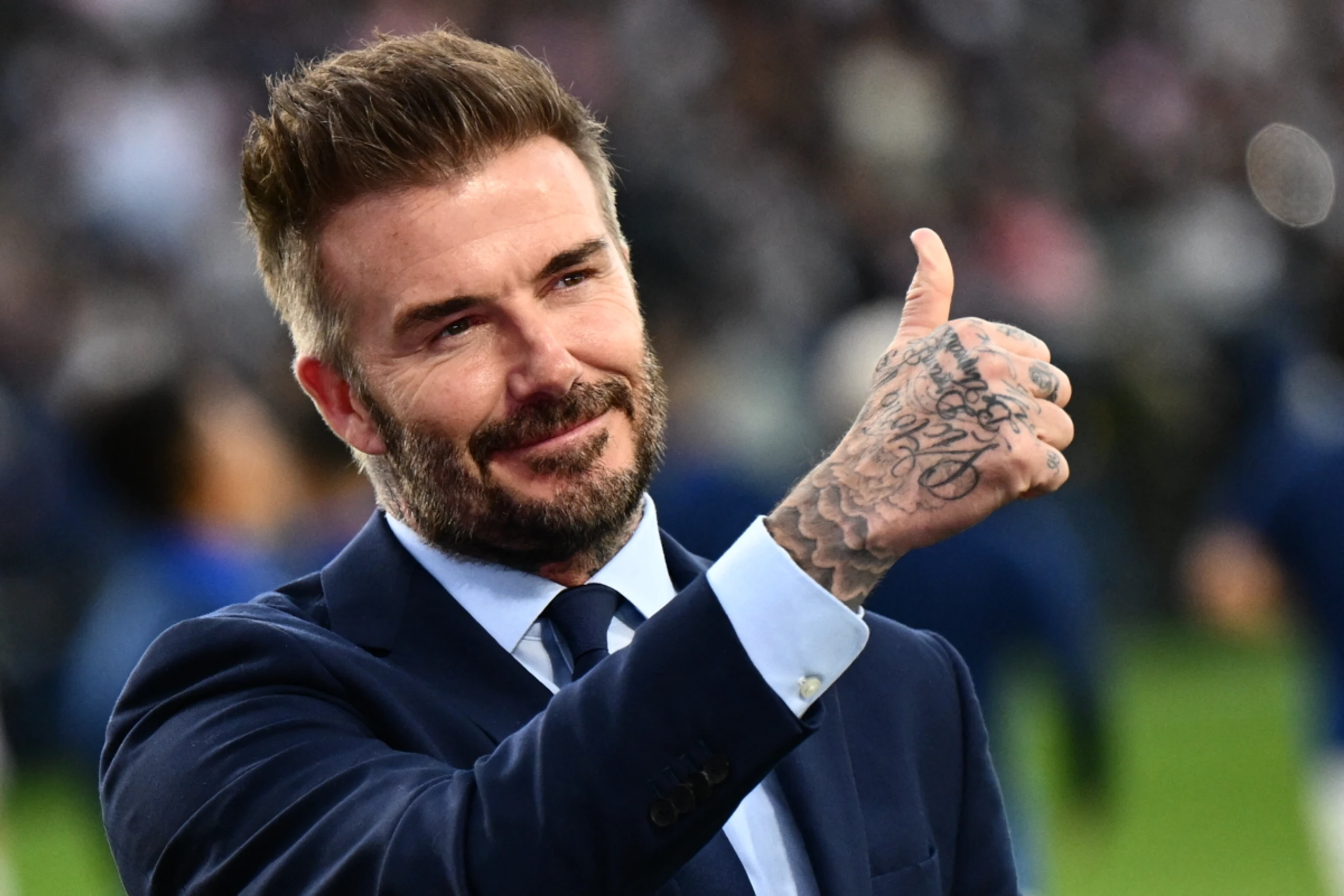 Stern auf dem "Walk of Fame" für David Beckham